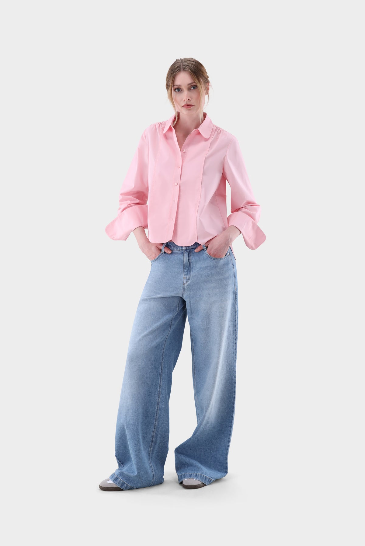 Bluse | gecropped und mit lockerer Passform-Hemden & Blusen-Van Laack-OUTLET-ARCHIVIST-ARCHIVE-SALE