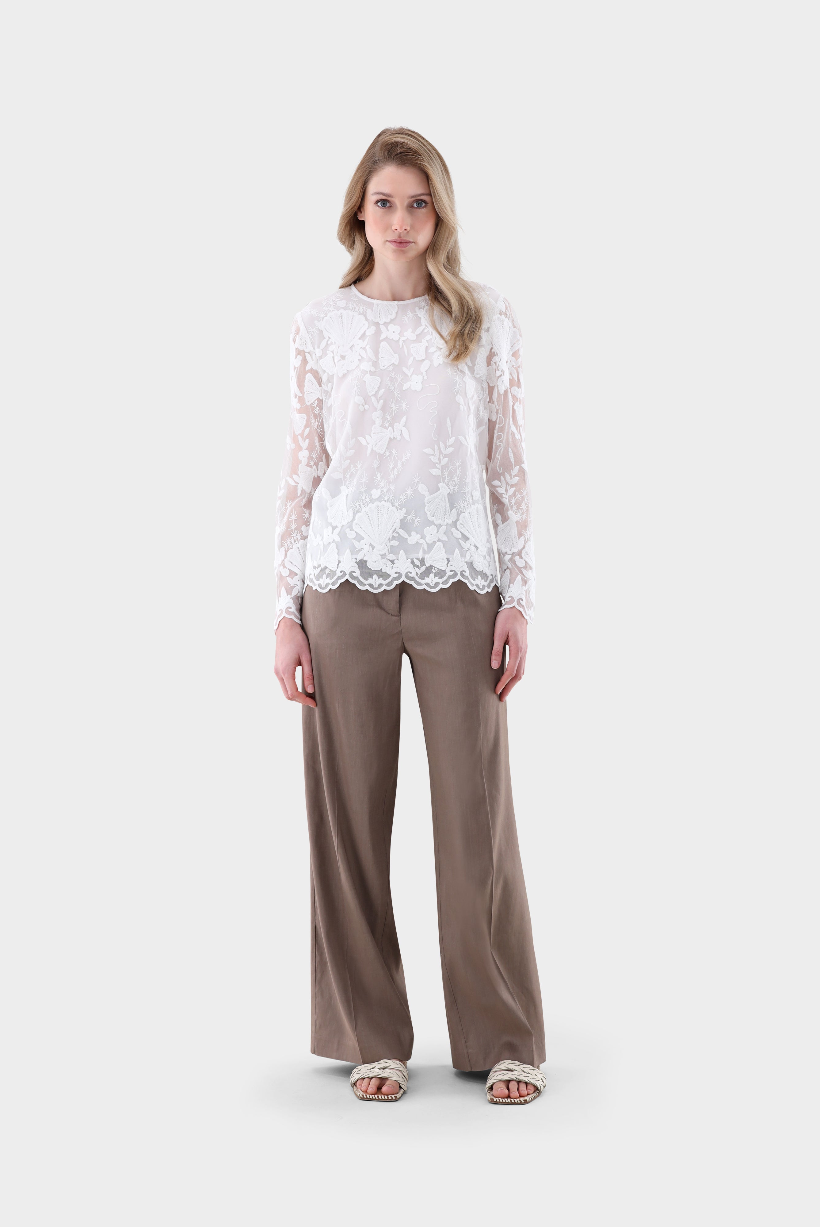 Van Laack-Blusentop | mit Stickerei-Hemden & Blusen-Black-Deal-Outlet-by-ARCHIVIST