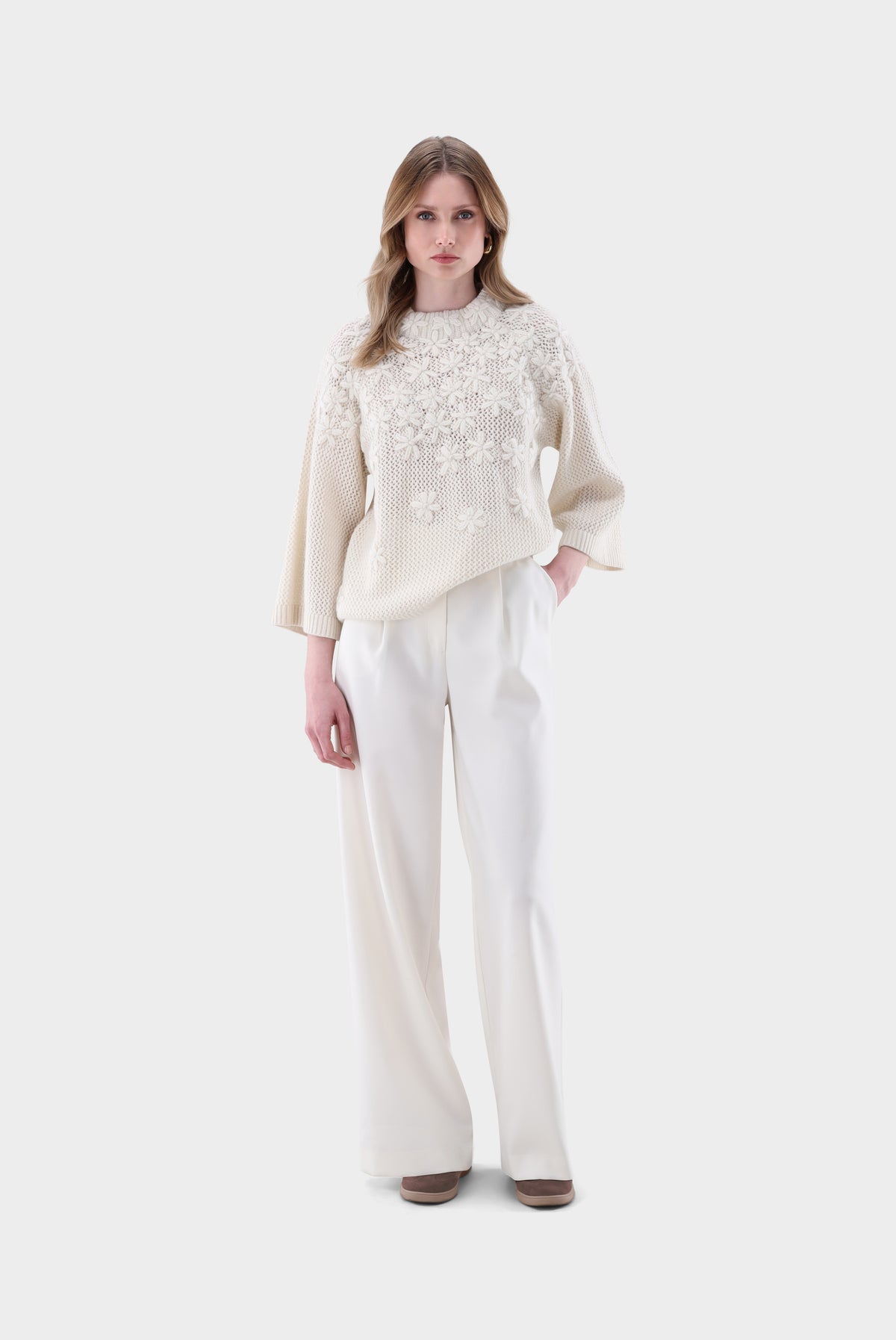 Pullover | mit 3D-Muster und Stehkragen-Strick & Pullover-Van Laack-OUTLET-ARCHIVIST-ARCHIVE-SALE