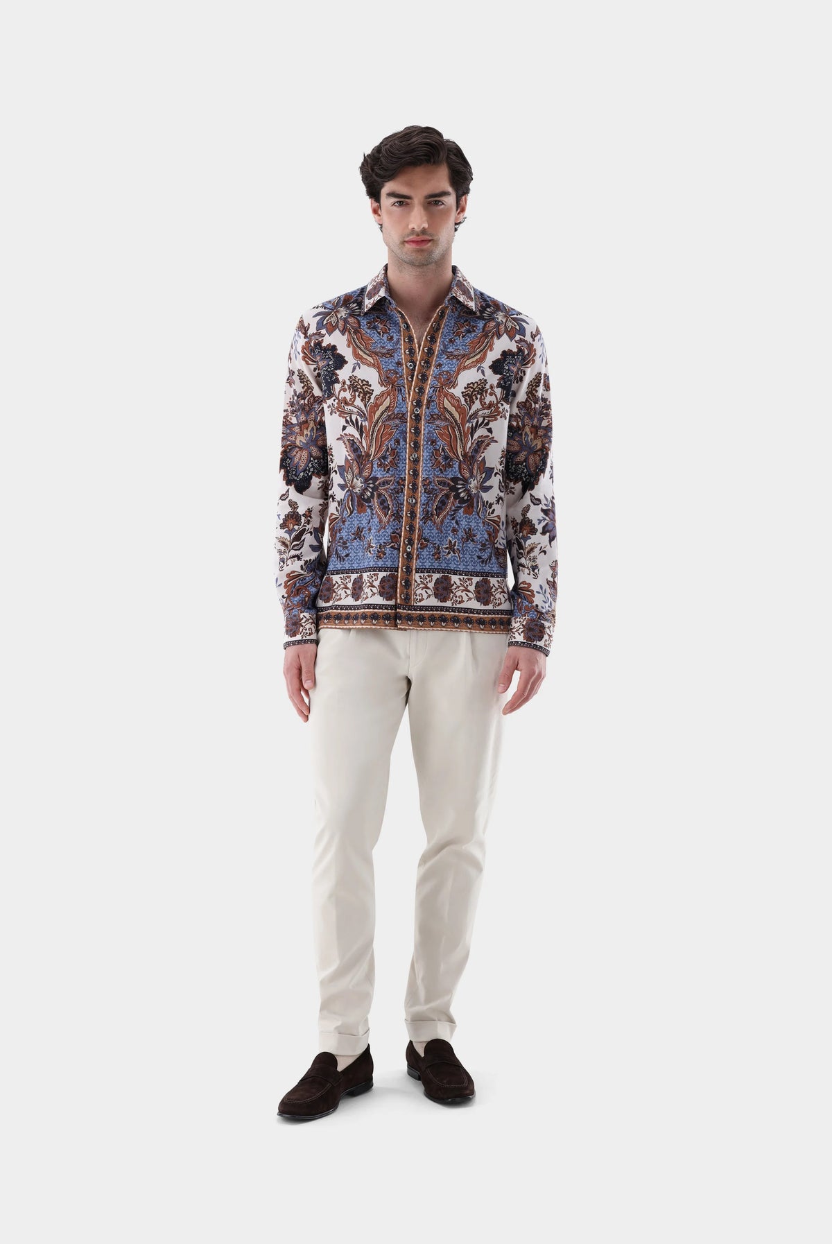 Flanellhemd | mit platziertem Print