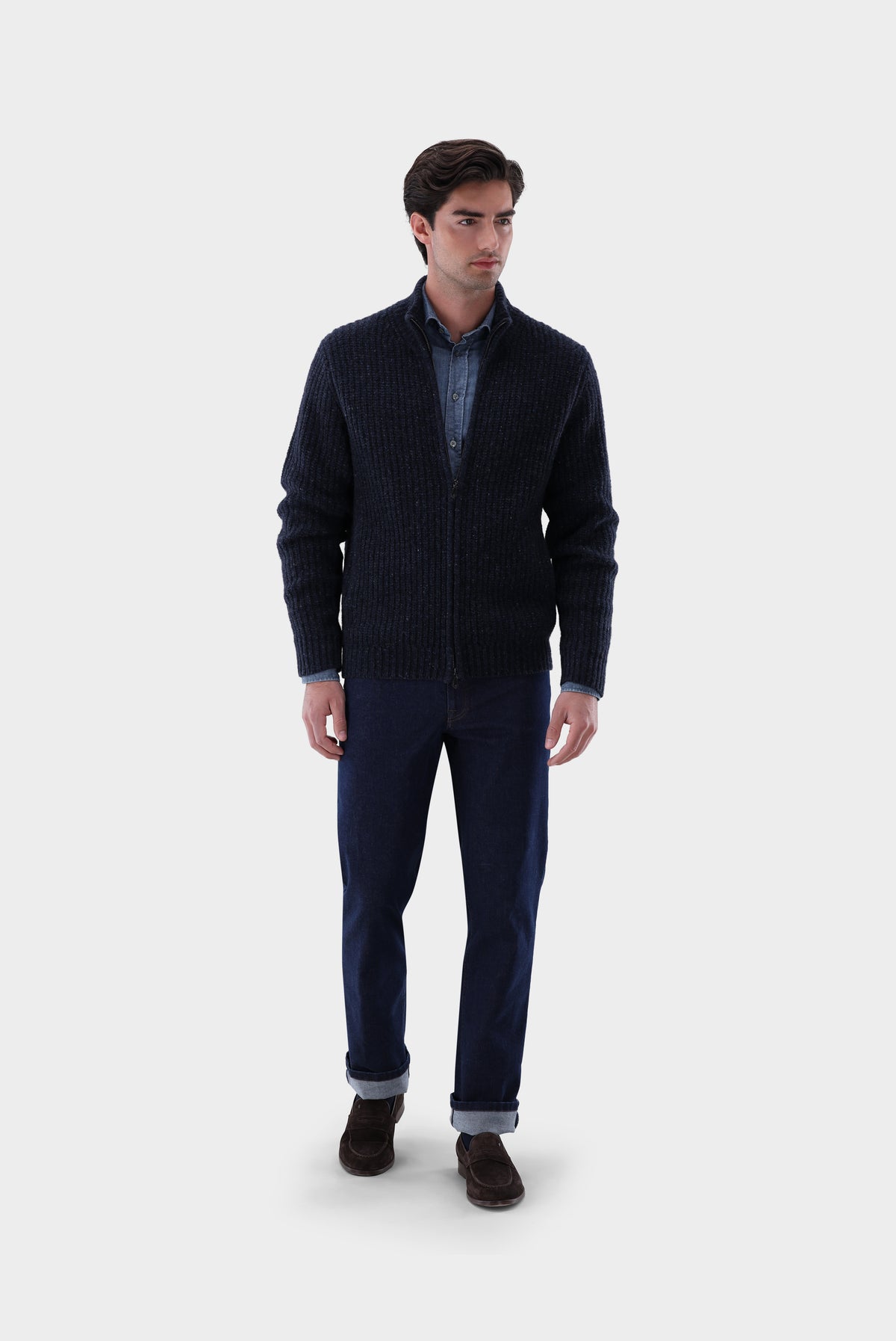 Van Laack Strickjacke | aus Kaschmir-Tweed, Jacken & Mäntel