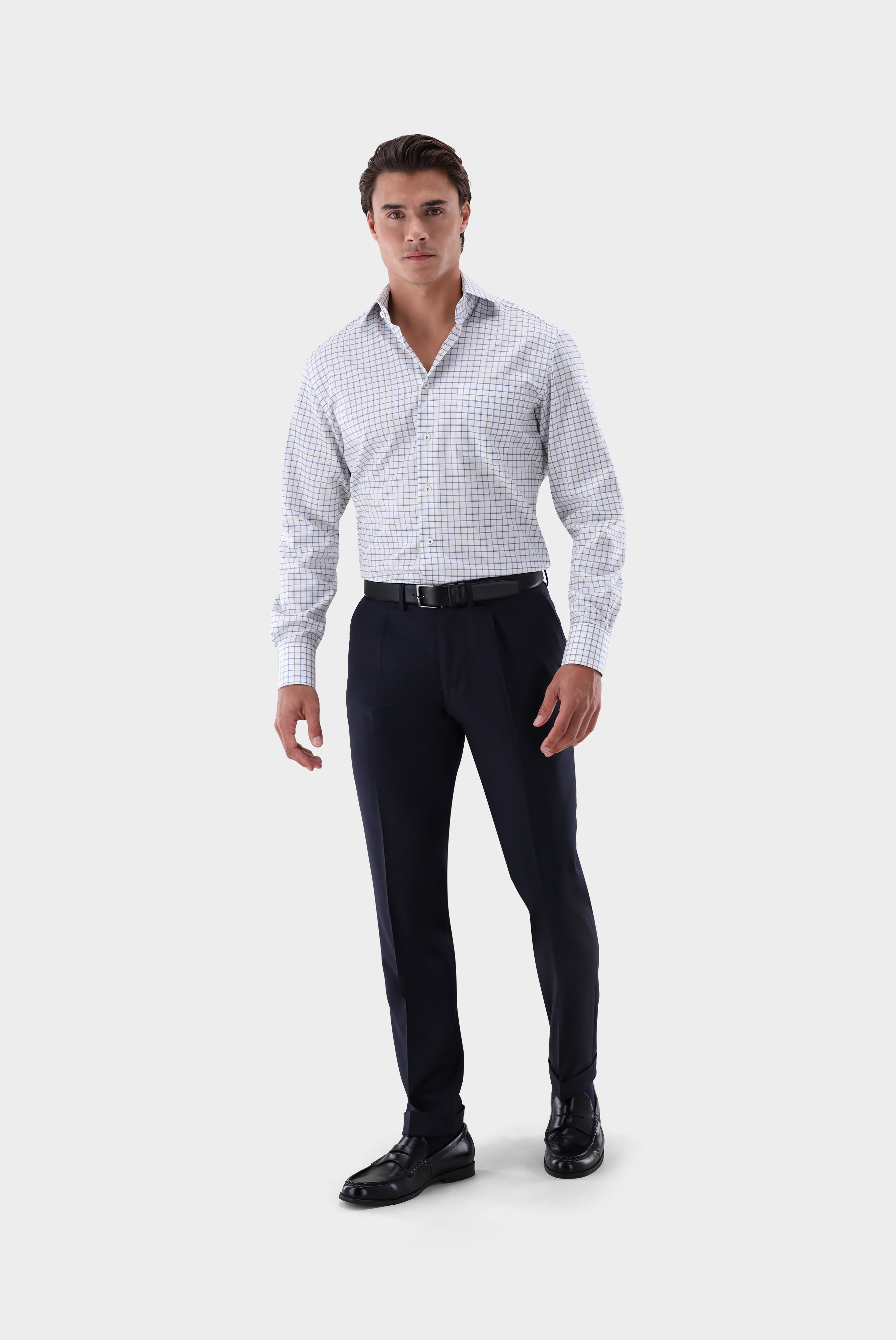 Businesshemd | kariert Comfort Fit