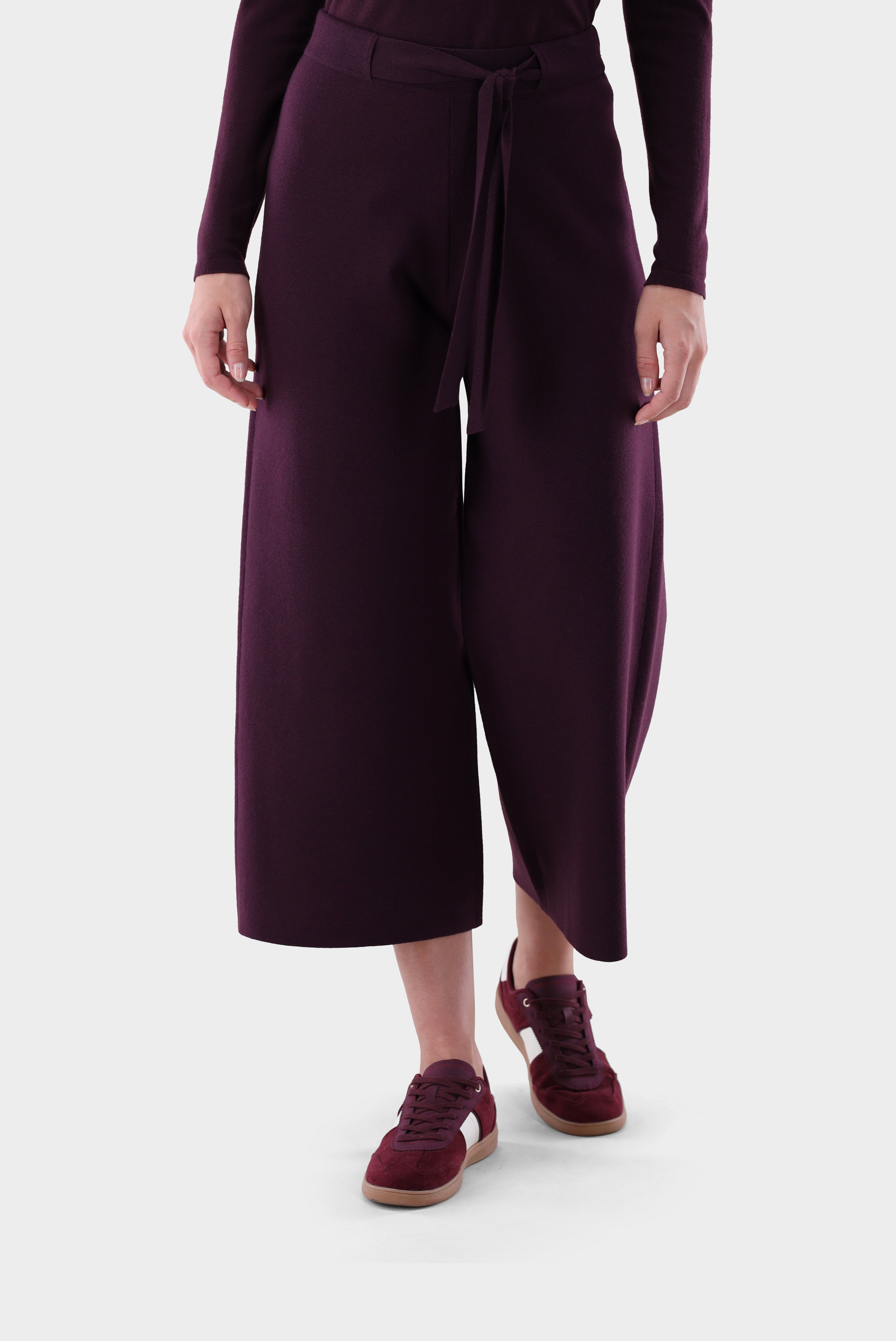 Strickhose | aus ultrafeiner Merinowolle-UNDEFINIERT-Van Laack-OUTLET-Rot/Rose-XS-ARCHIVIST-ARCHIVE-SALE