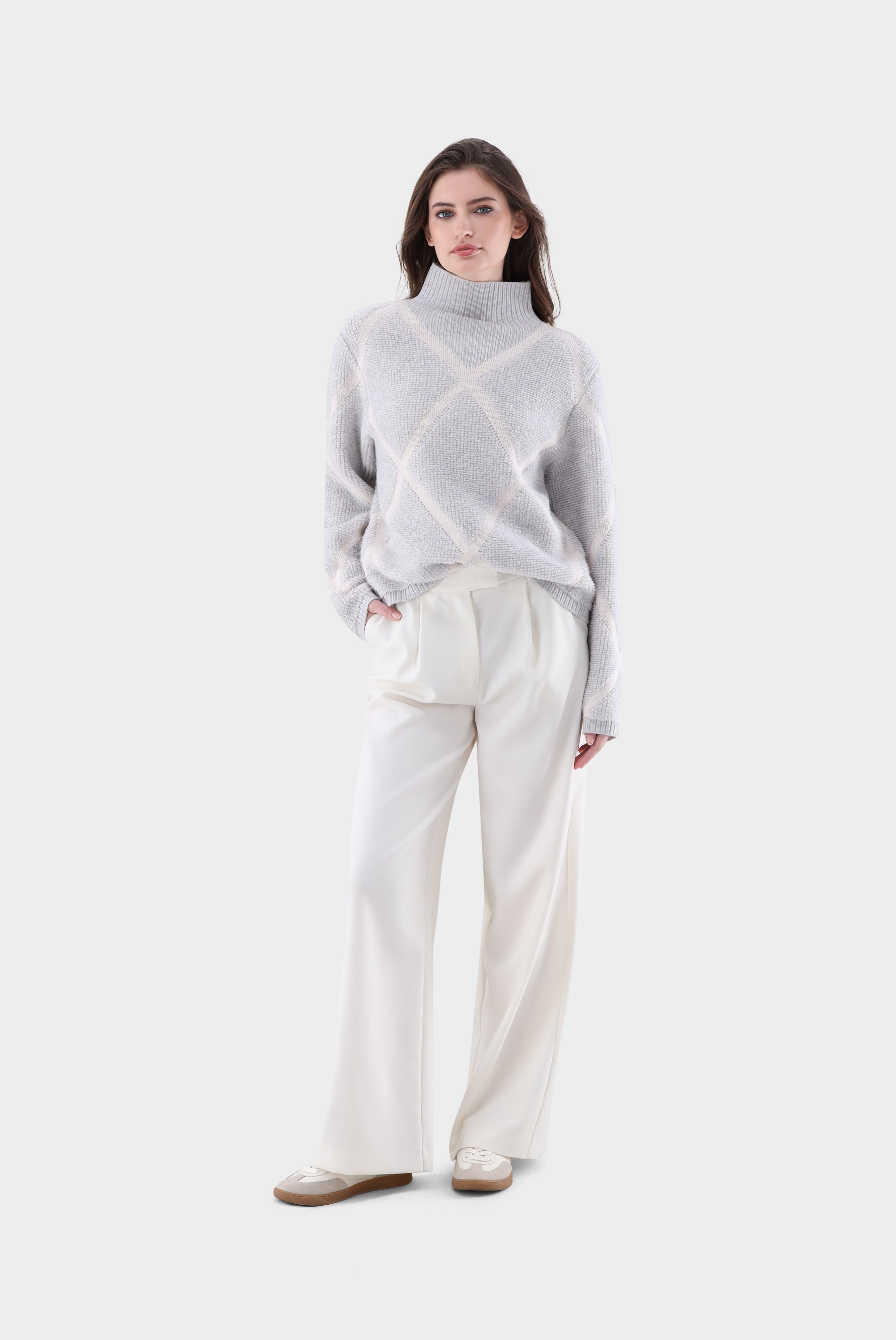 Rollkragenpullover | mit 3D-Jacquard-Strick & Pullover-Van Laack-OUTLET-ARCHIVIST-ARCHIVE-SALE