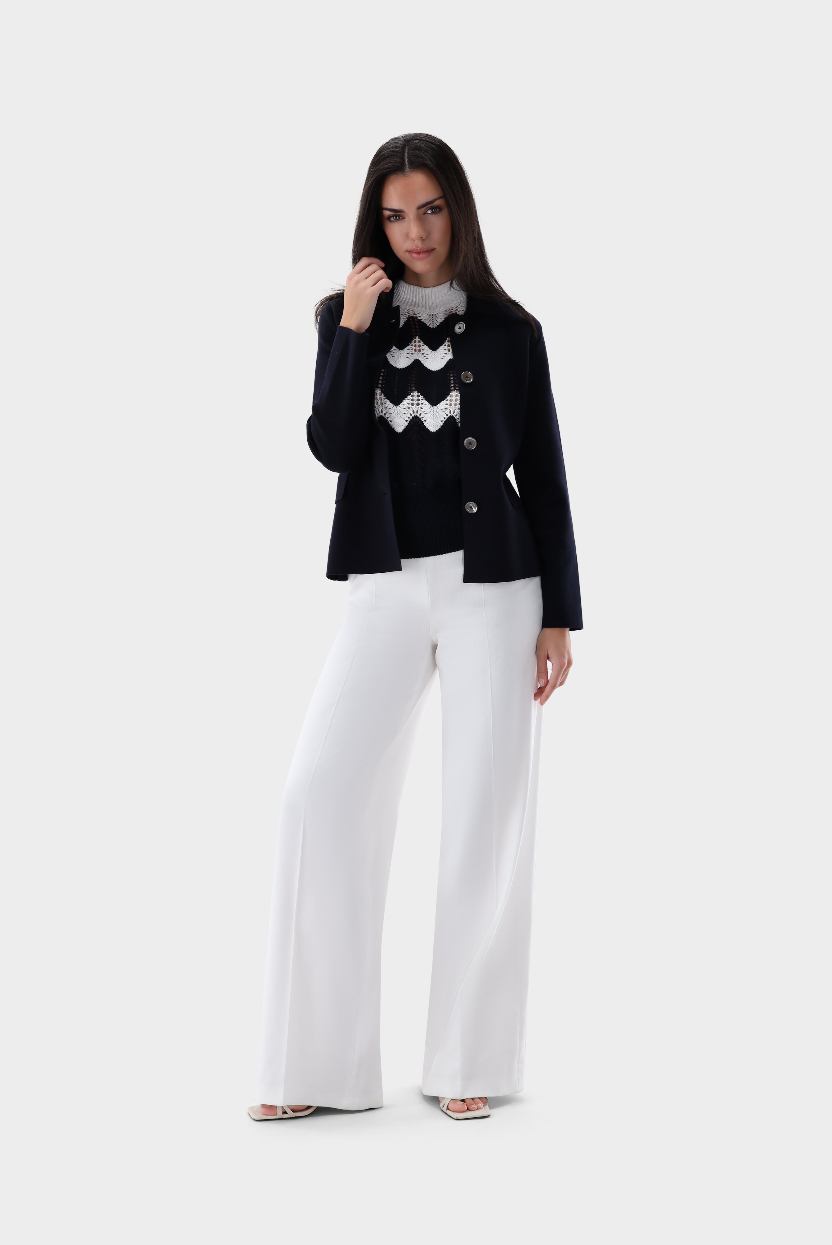 Blazer | gestrickt aus Air Cotton