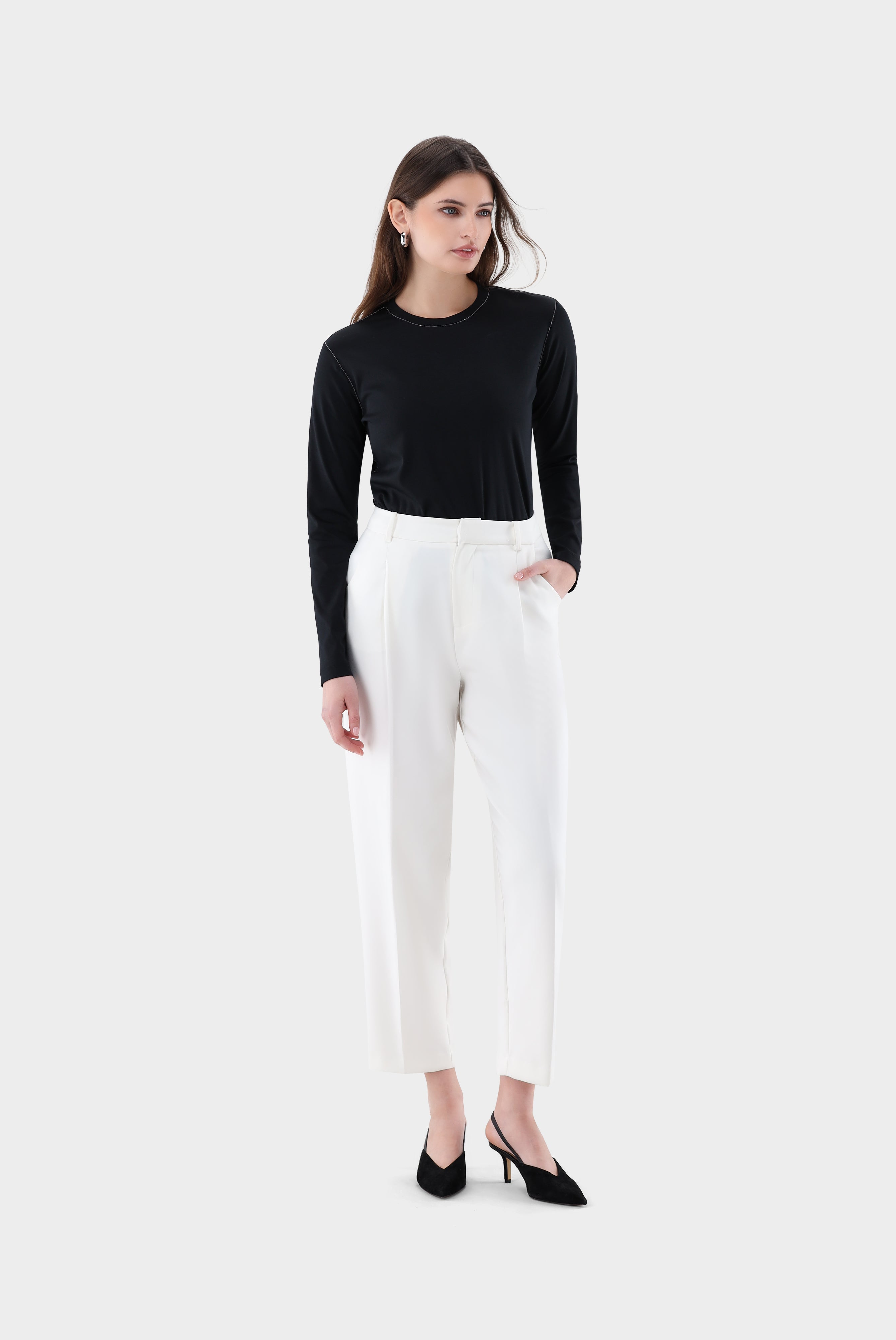 Langarm T-Shirt | aus Swiss Cotton Jersey