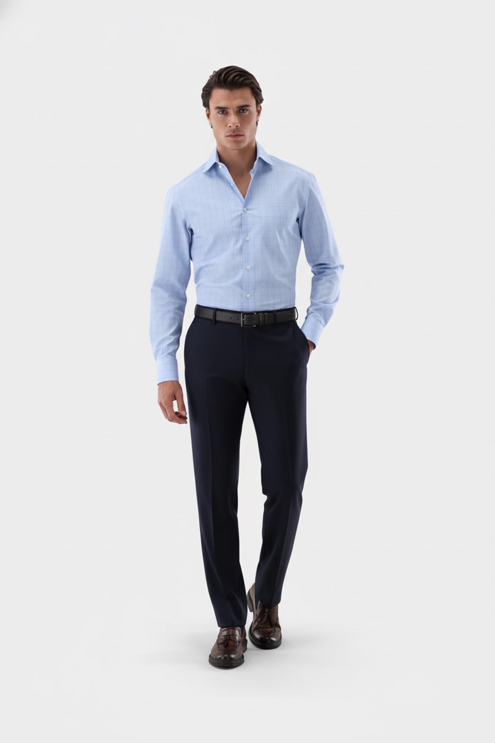 Businesshemd | kariert Tailor Fit