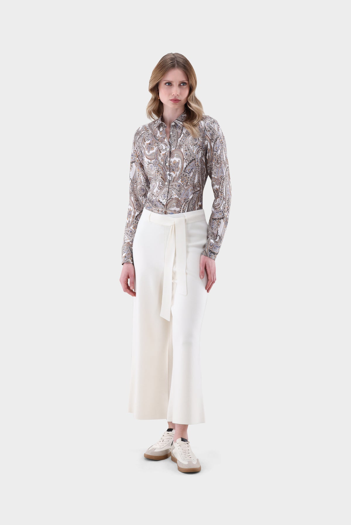 Van Laack Hemdbluse | tailliert mit Paisley Druck, Hemden & Blusen