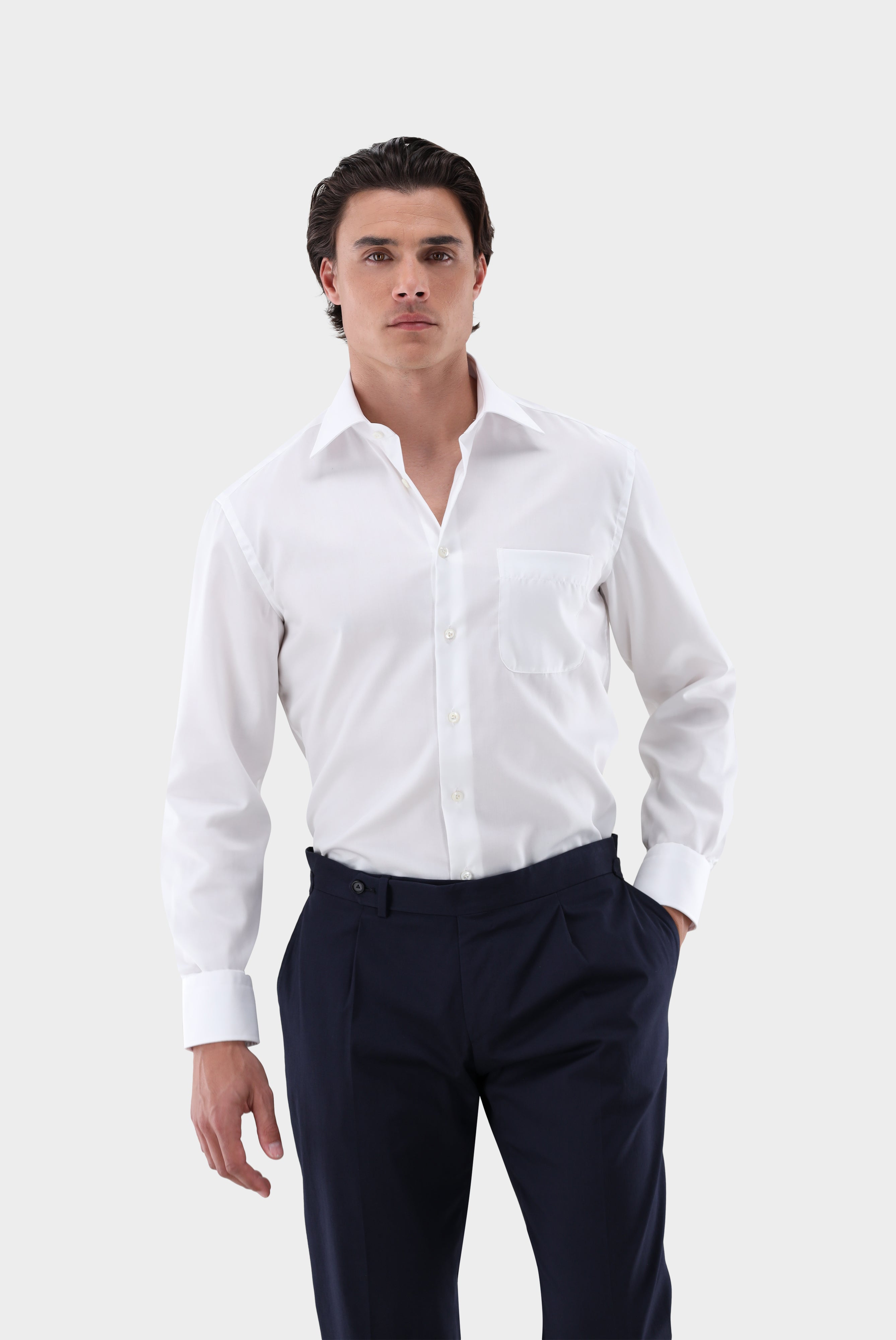 Van Laack-Twill-Hemd | bügelfrei Comfort Fit-Hemden & Blusen-Black-Deal-Outlet-by-ARCHIVIST