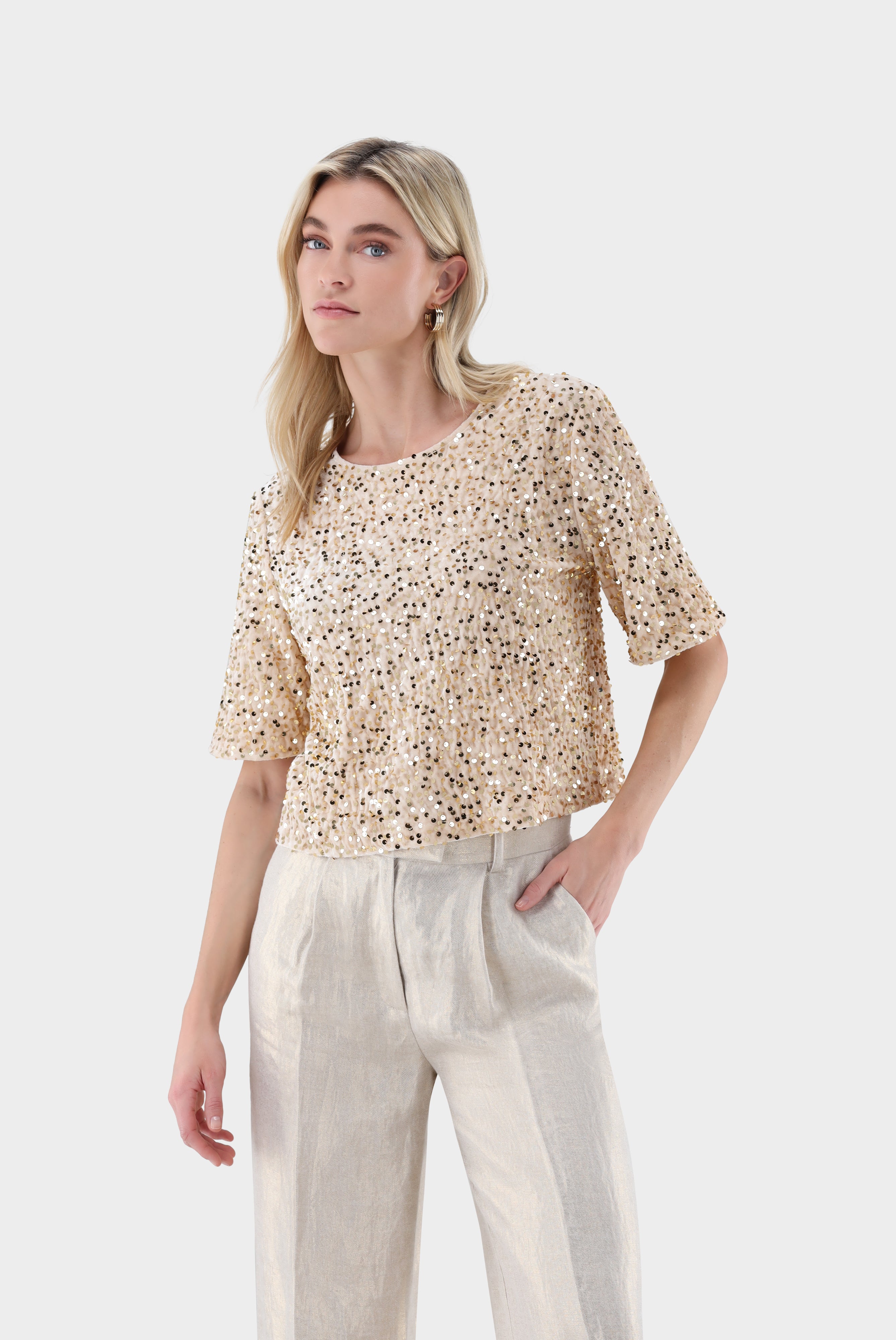 Top | mit Pailletten
