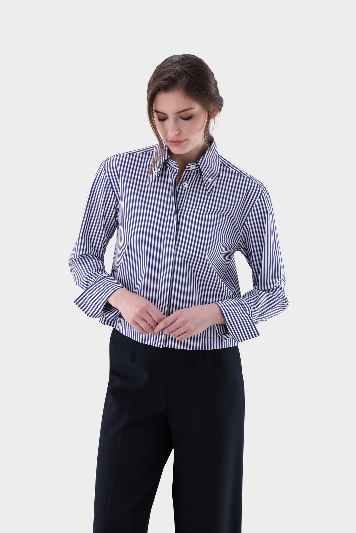 Hemdbluse | kurz geschnitten