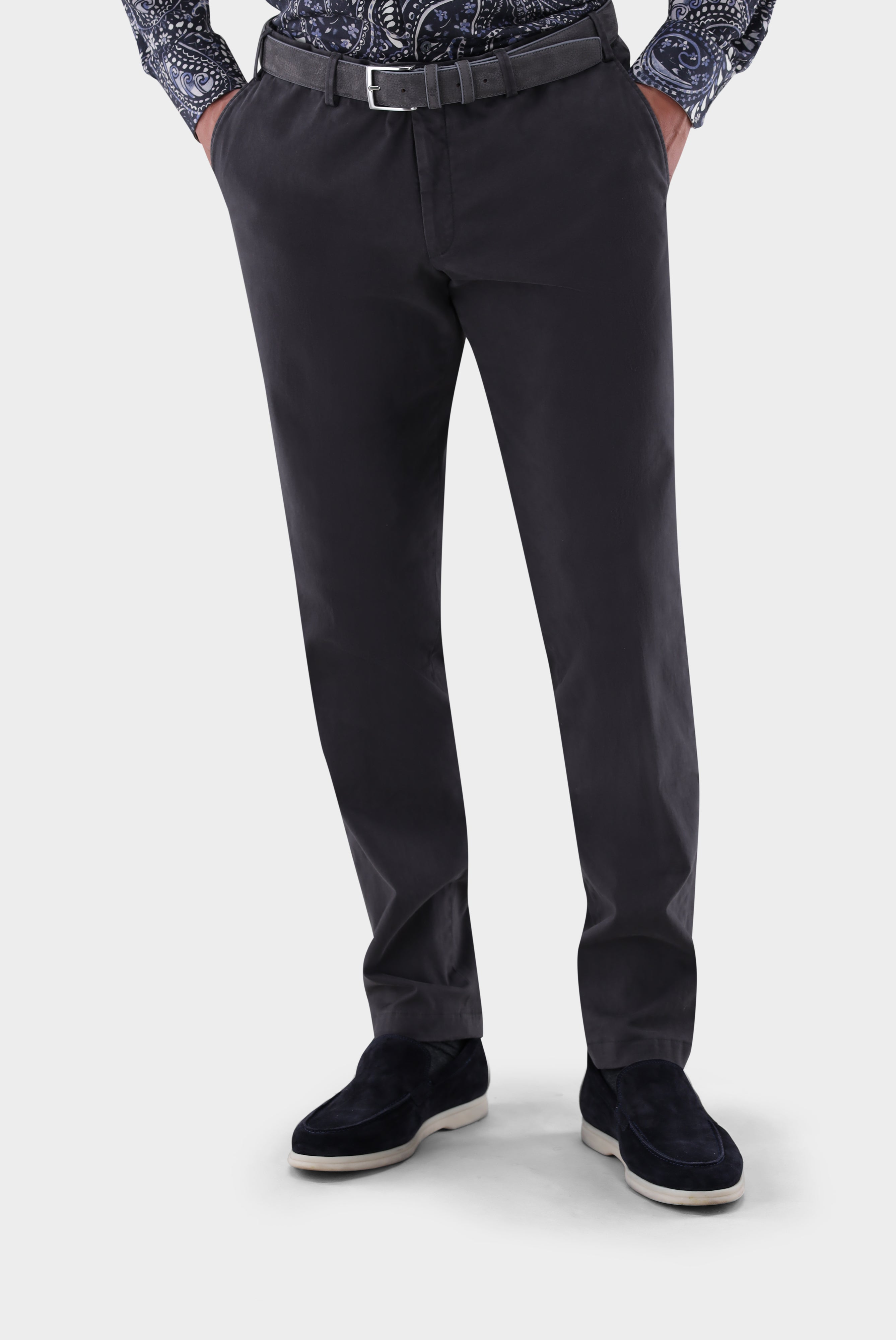Chino | mit Stretch Slim Fit-Hosen-Van Laack-OUTLET-Grau-23-ARCHIVIST-ARCHIVE-SALE