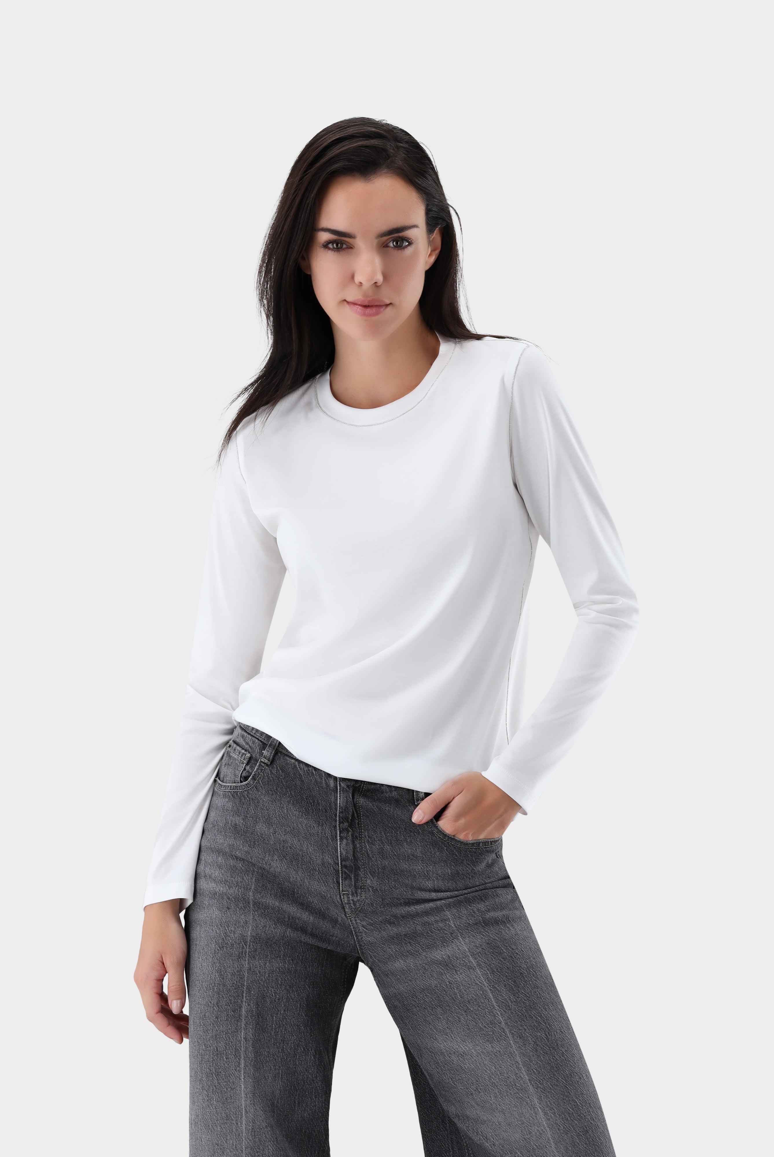 Langarm T-Shirt | aus Swiss Cotton Jersey