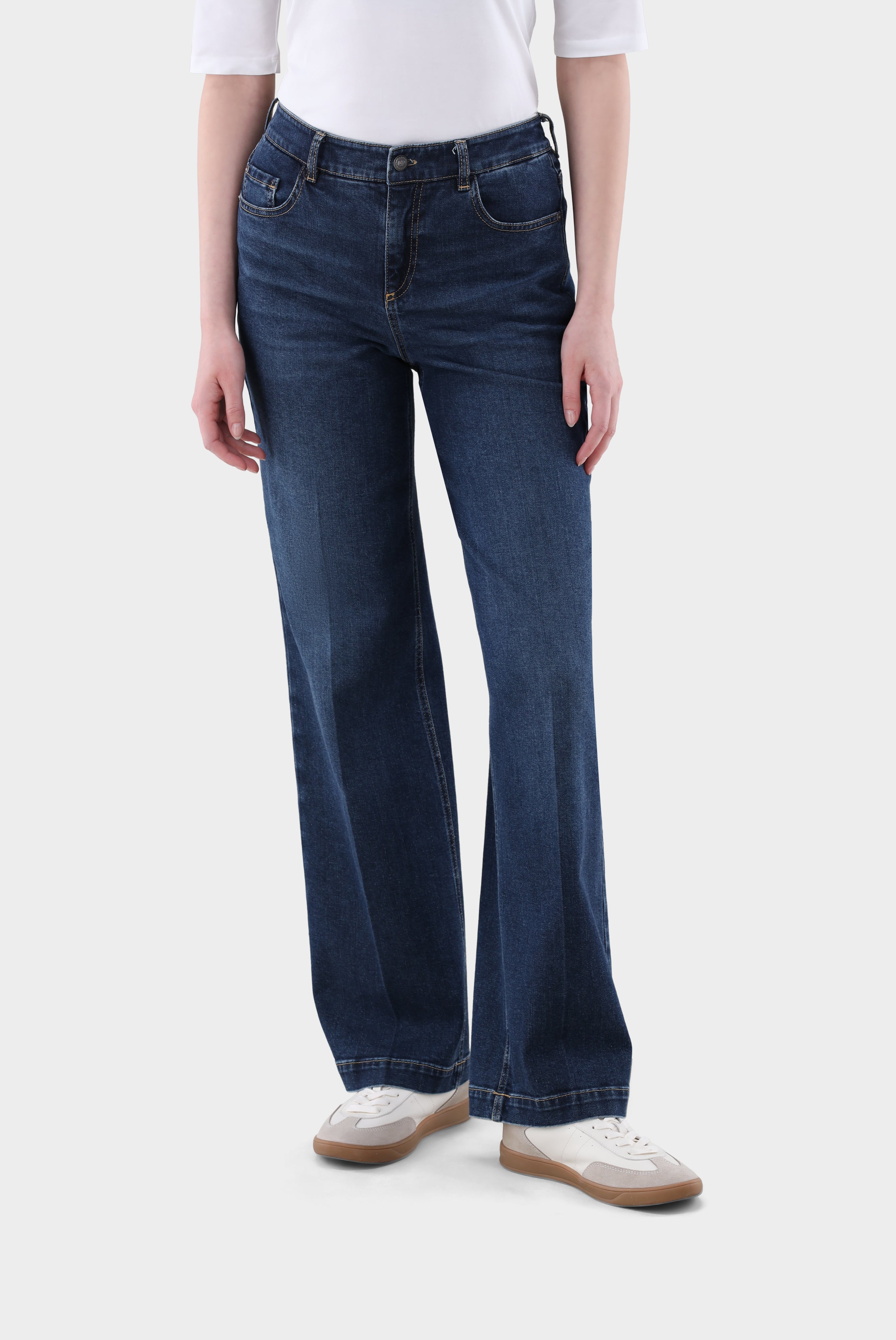 Jeans | mit weitem Bein-Hosen-Van Laack-OUTLET-dunkelblau-32-ARCHIVIST-ARCHIVE-SALE