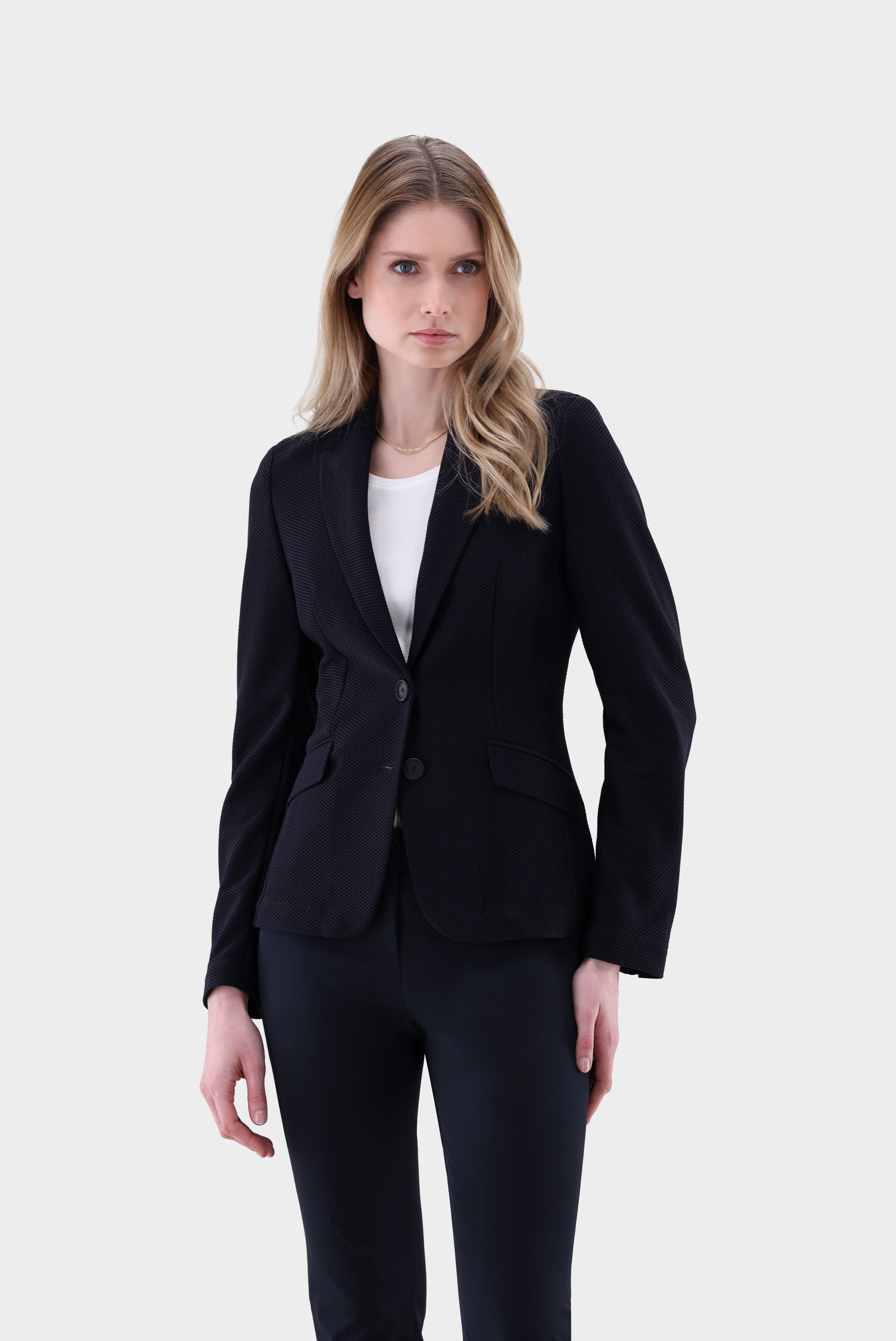 Blazer | aus Funktionsmesh-Jacken & Mäntel-Van Laack-OUTLET-navy-36-ARCHIVIST-ARCHIVE-SALE