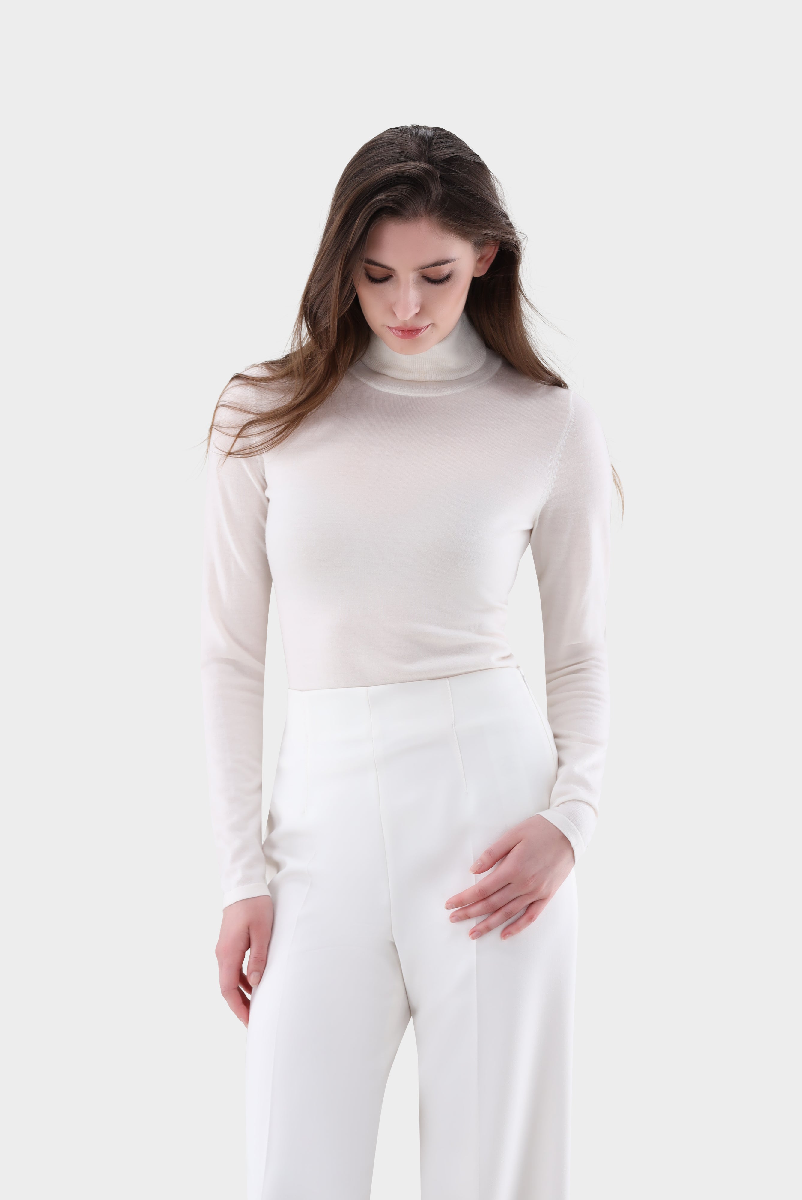 Rollkragenpullover | aus Ultrafeiner Merinowolle
