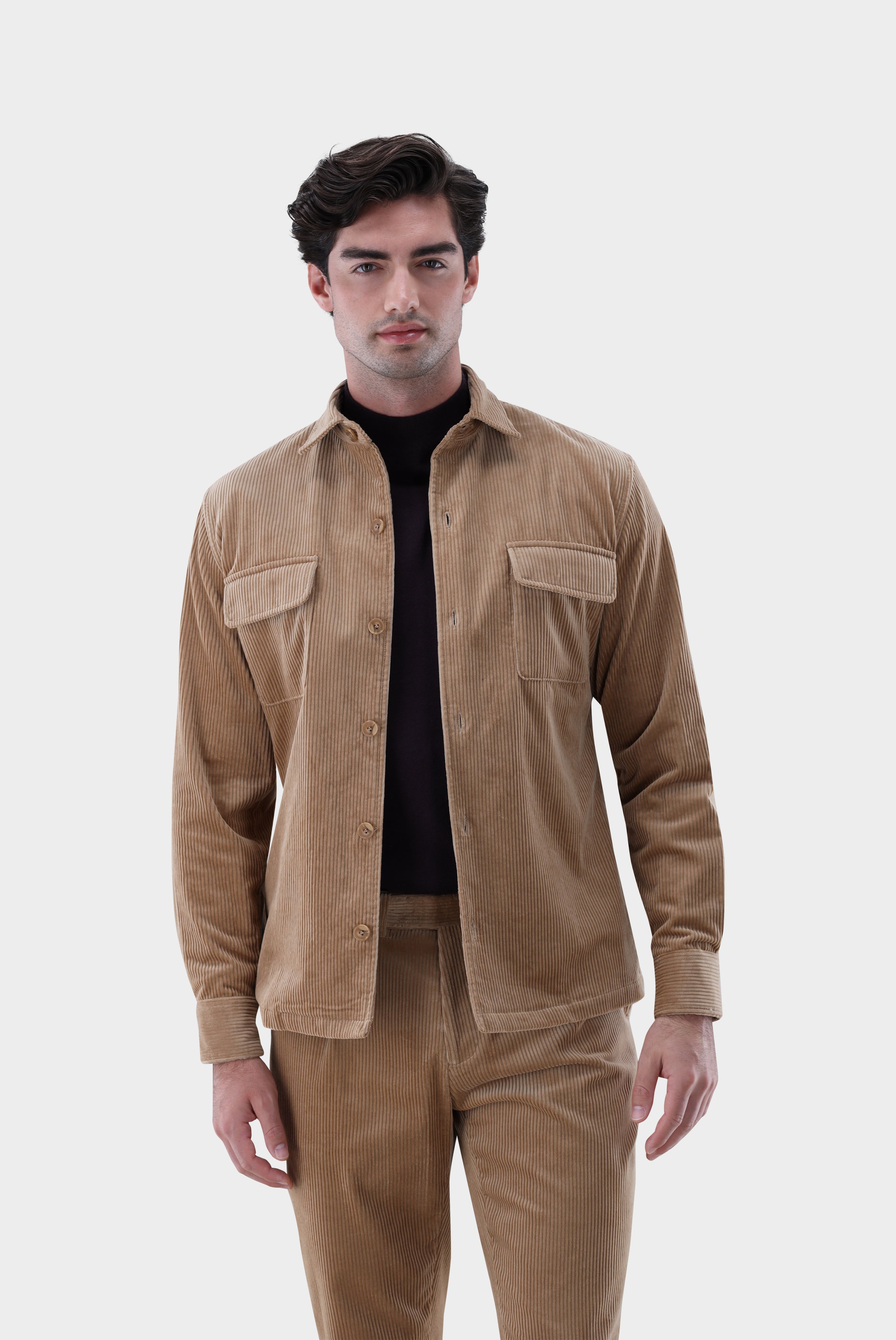 Overshirt | aus weichem Breitcord