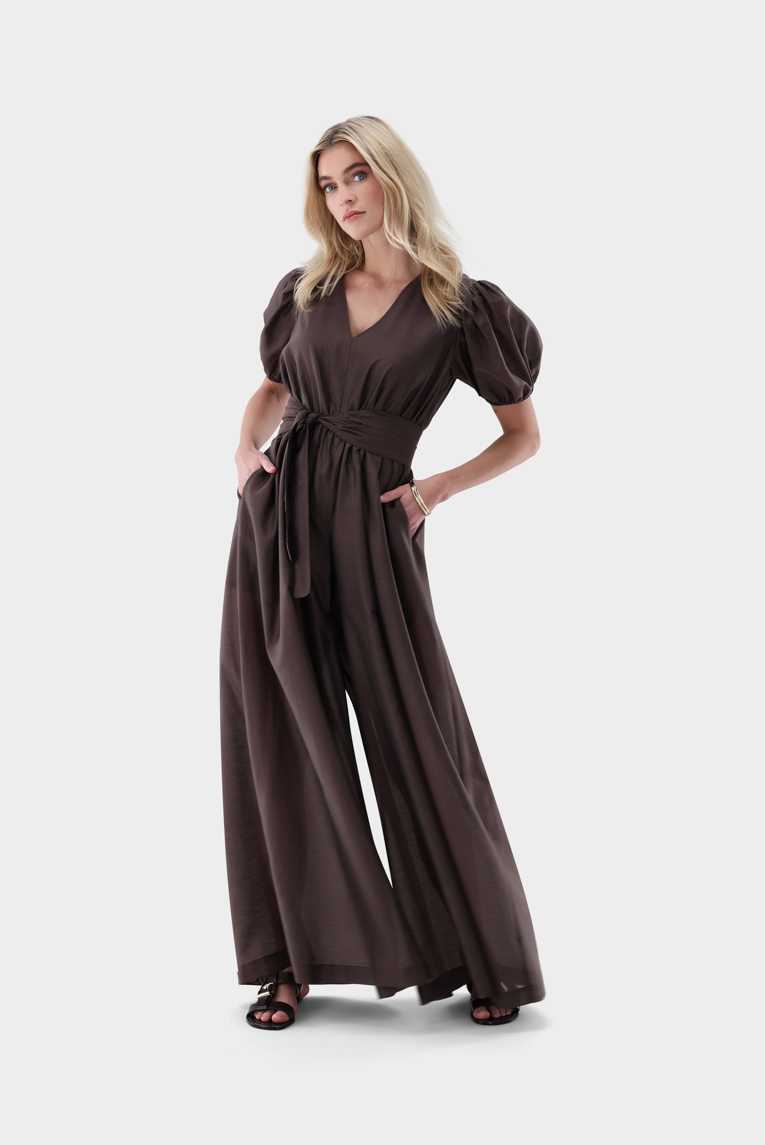 Jumpsuit | mit Leinen und Tencel
