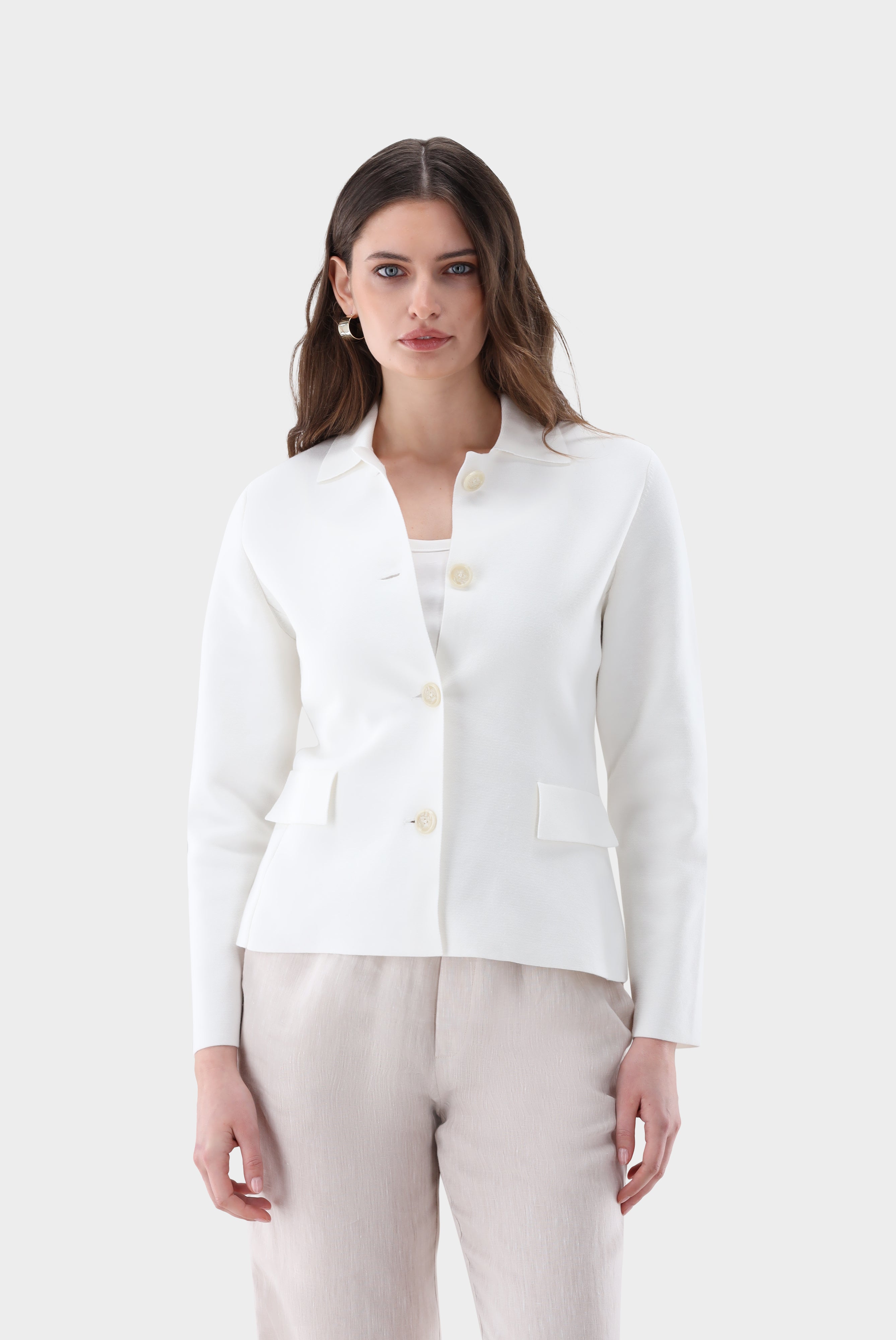 Blazer | gestrickt aus Air Cotton
