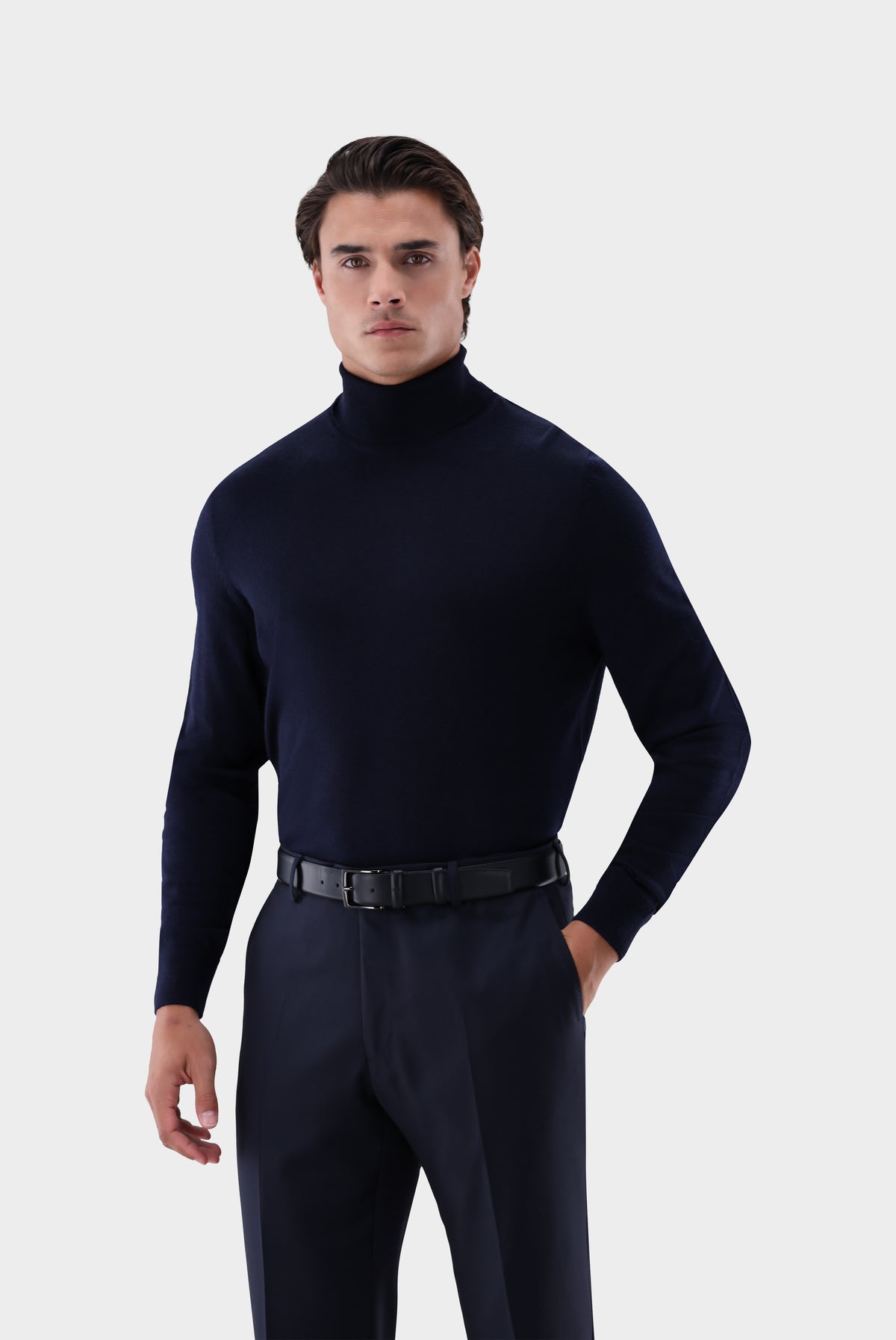 vL-Saini-F-Strick & Pullover-Van Laack-OUTLET-navy-M-ARCHIVIST-ARCHIVE-SALE