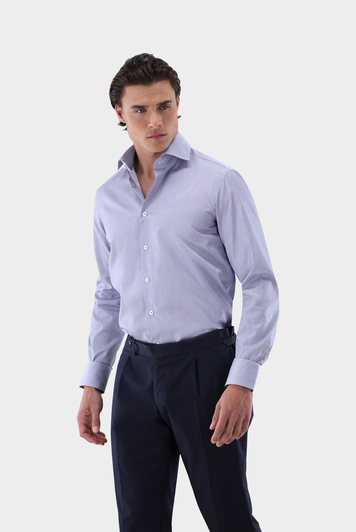 Van Laack-Hemd | bügelfrei gestreift Tailor Fit-Hemden & Blusen-Black-Deal-Outlet-by-ARCHIVIST