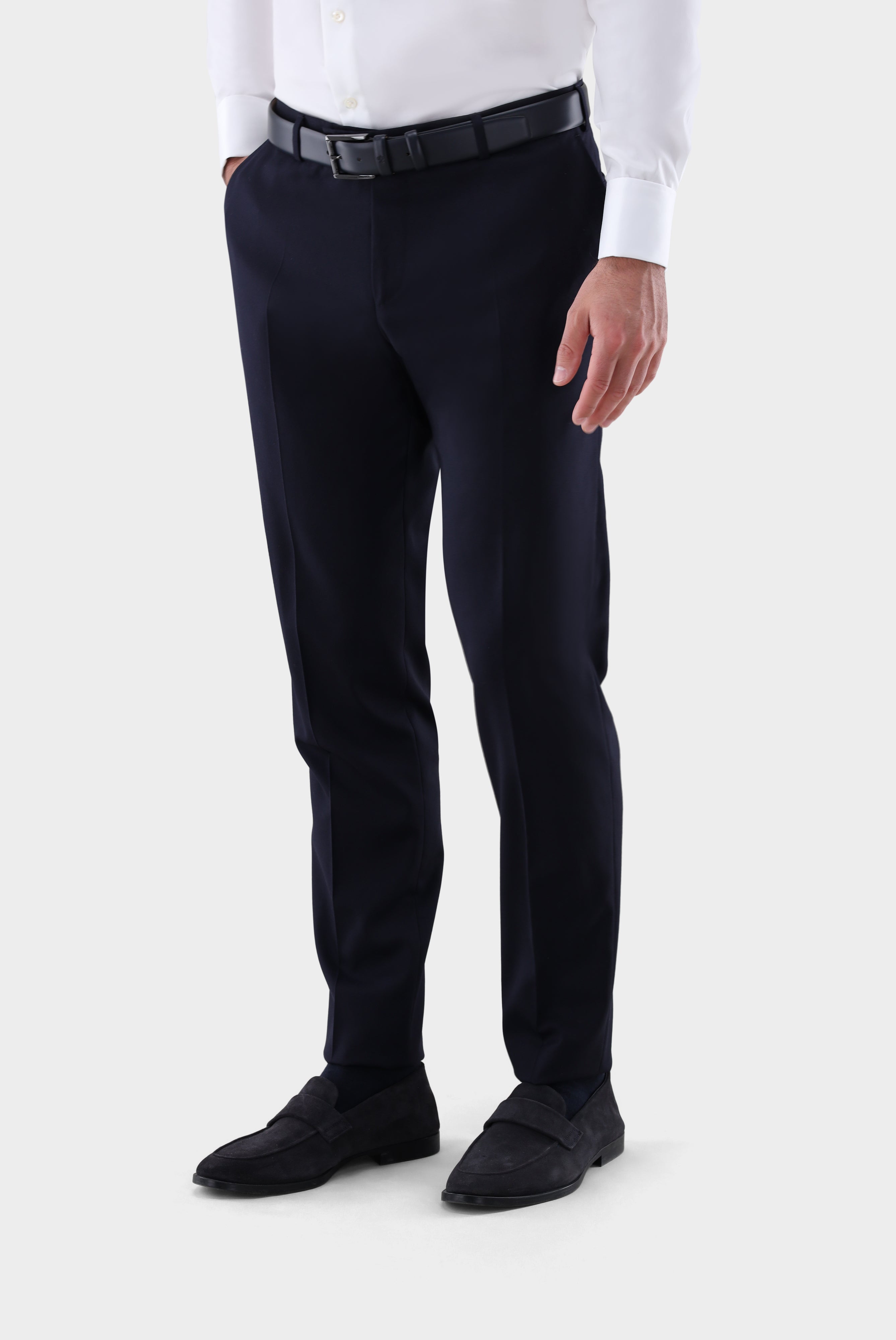 Van Laack-Hose | aus Wolle mit geradem Bein-Hosen-Black-Deal-Outlet-by-ARCHIVIST