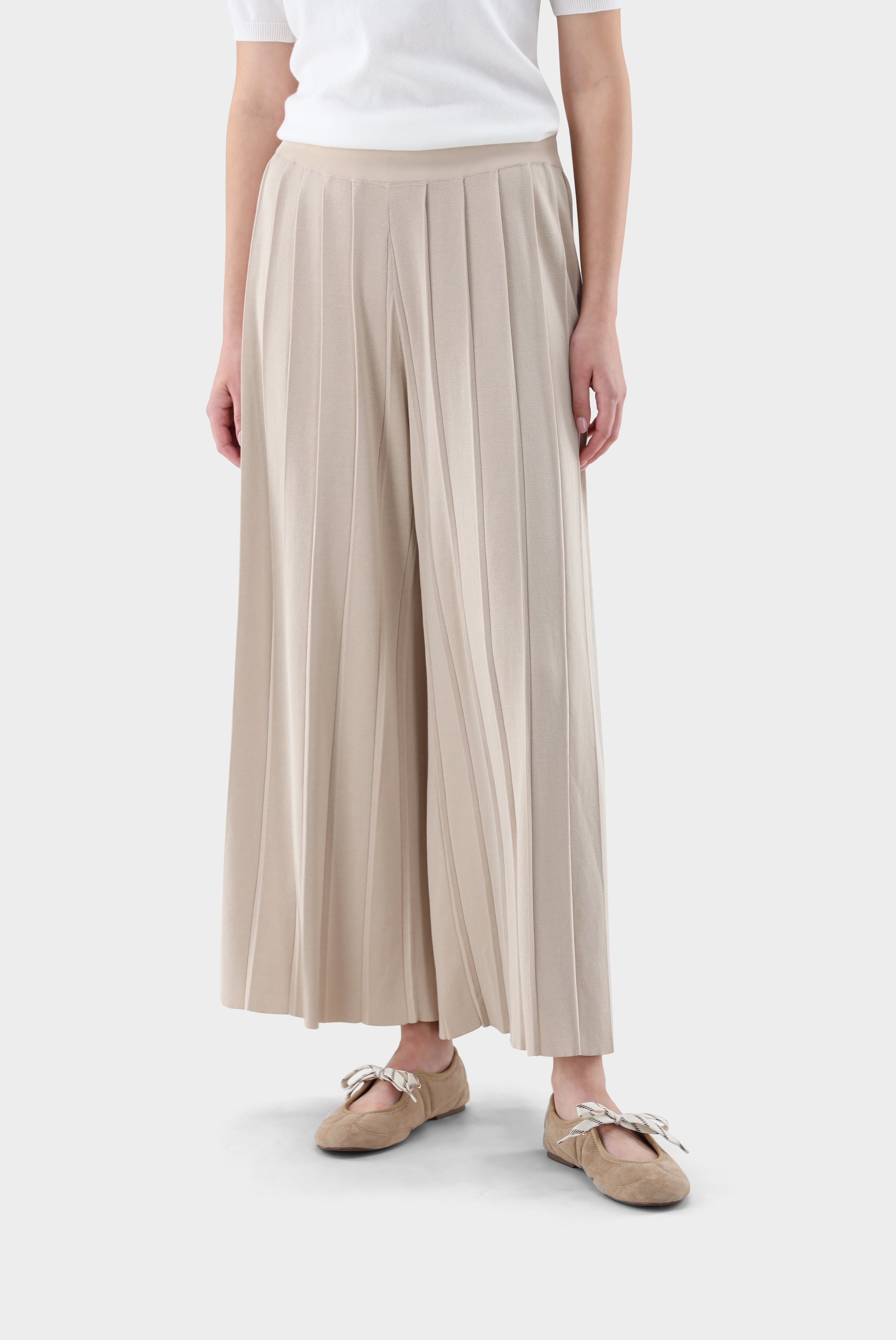 Strickhose | mit Falten
