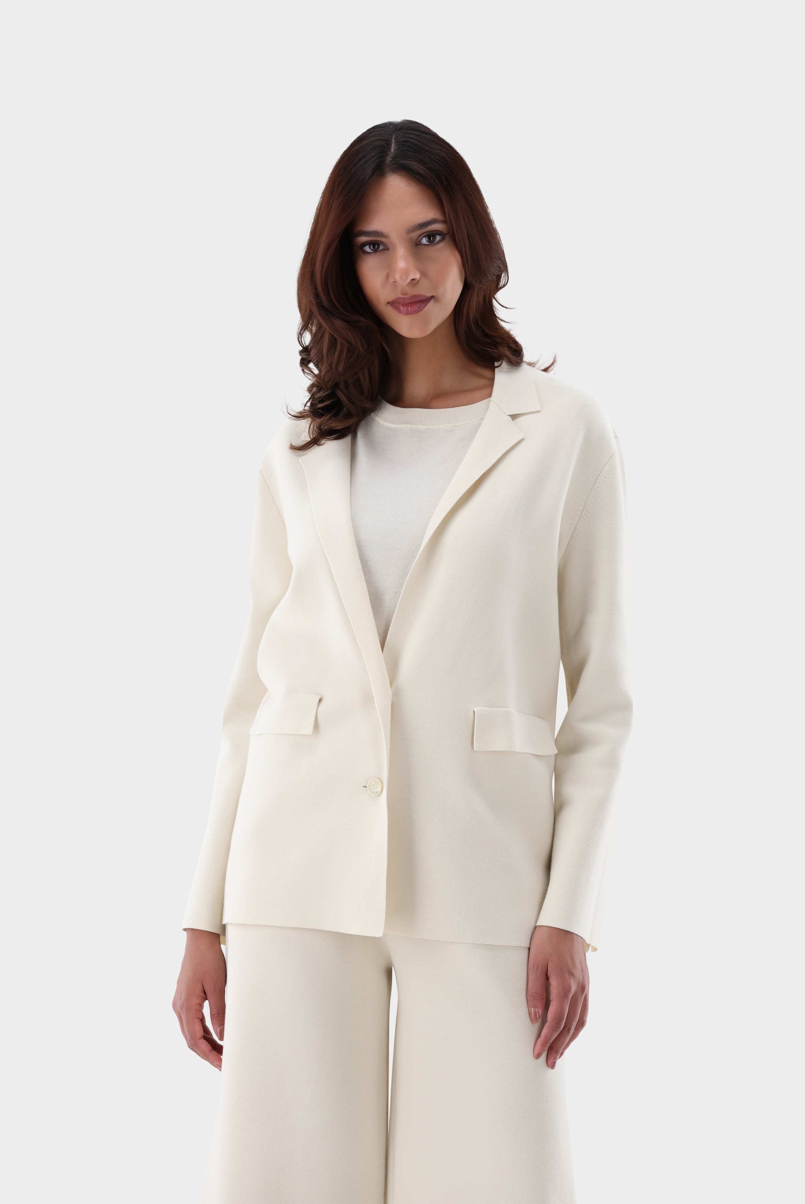 Van Laack-Strick Blazer aus Air Cotton-Jacken & Mäntel-Black-Deal-Outlet-by-ARCHIVIST