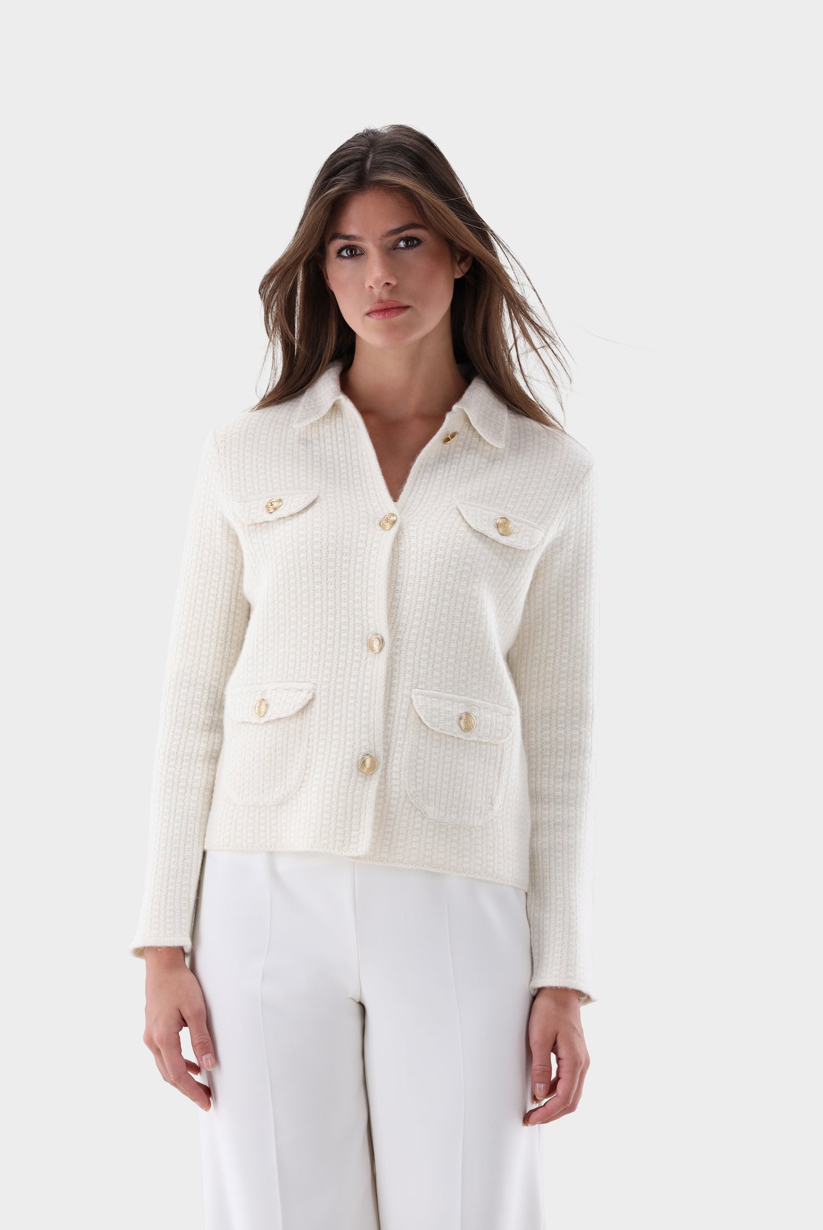 Blazer | aus Tweed Strick-Jacken & Mäntel-Van Laack-OUTLET-Beige-S-ARCHIVIST-ARCHIVE-SALE