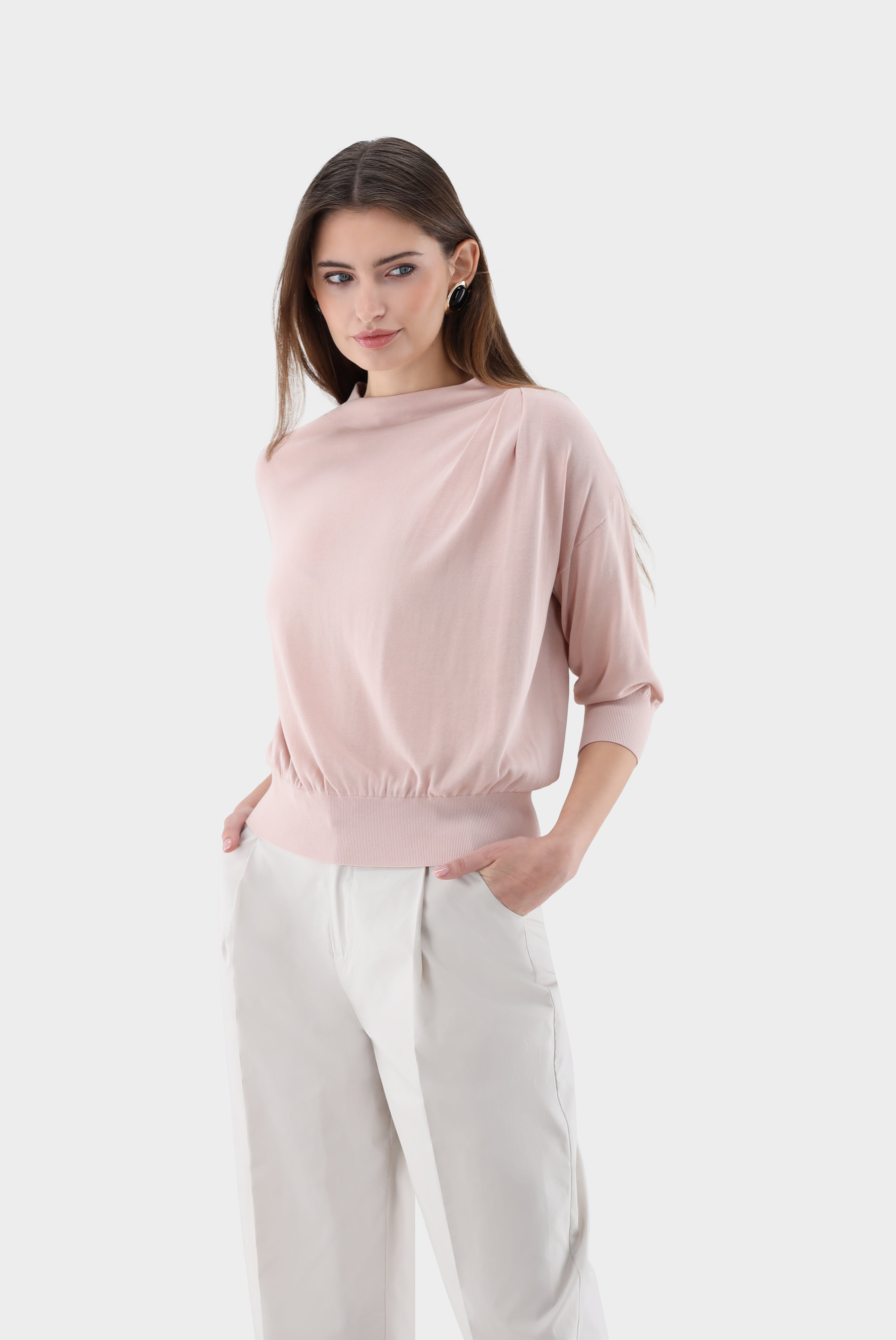 Pullover | mit Stehkragen