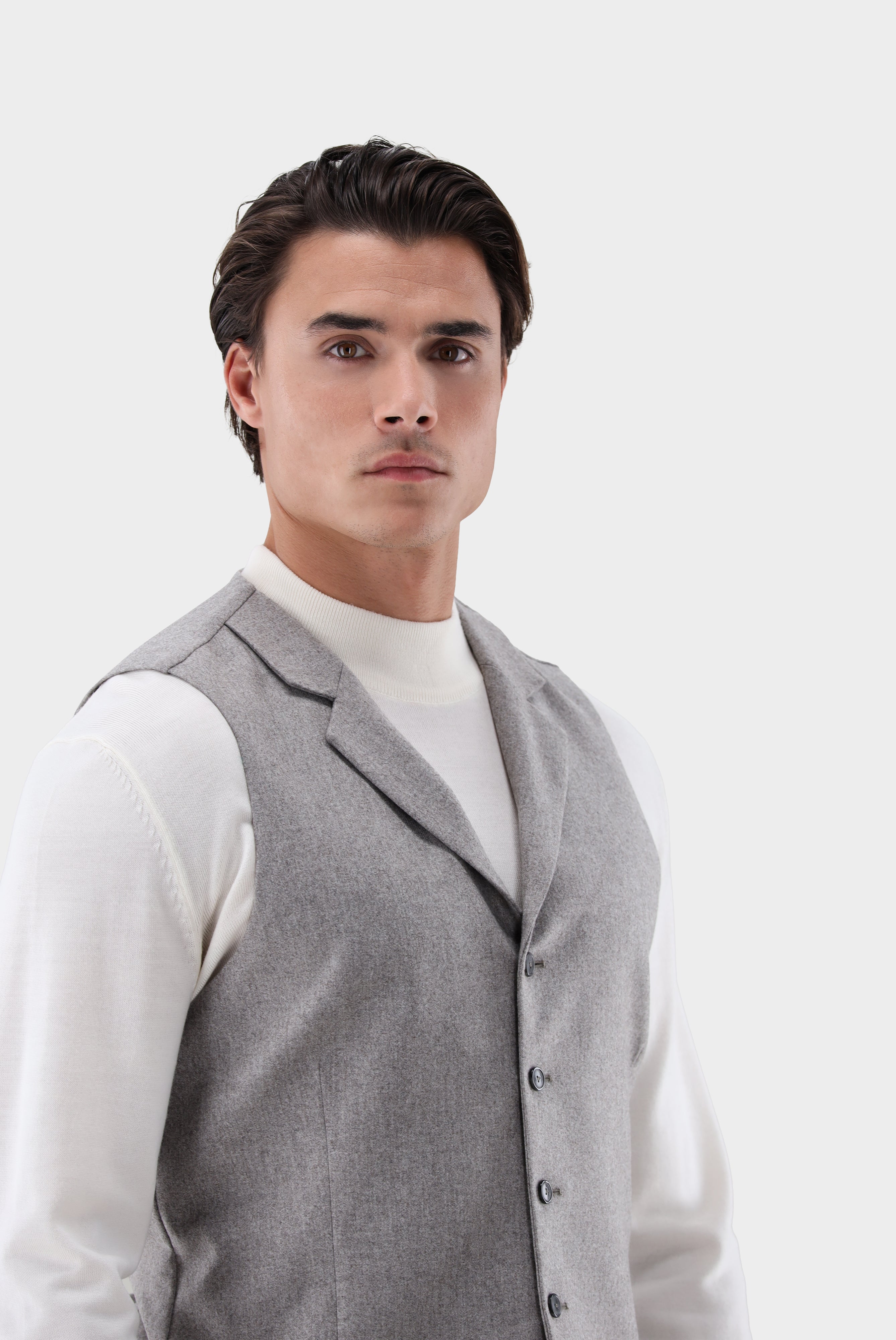 Weste | aus Woll-Flanell