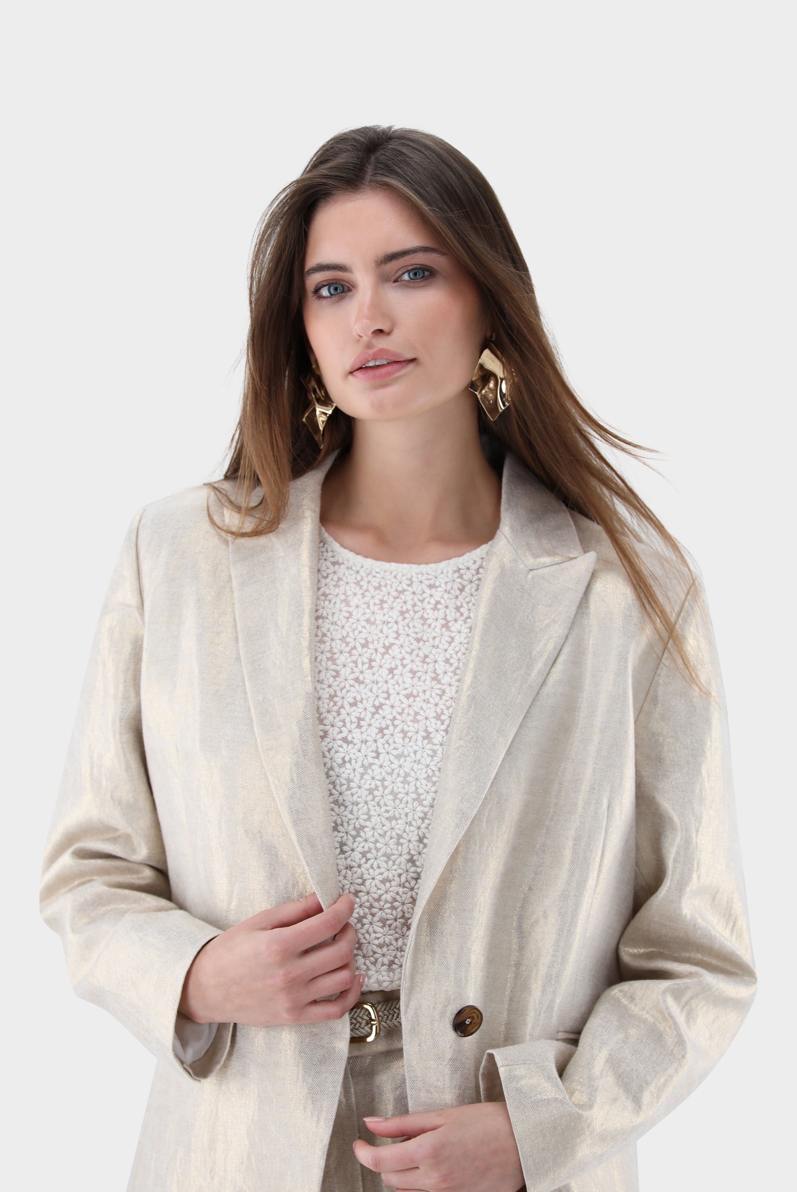 Blazer | mit Glitzer-Effekt
