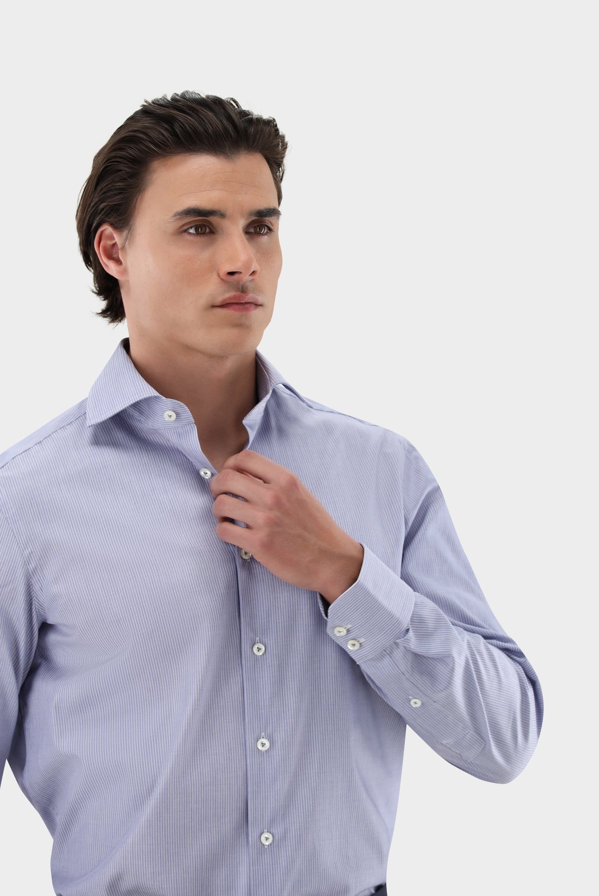 Van Laack-Hemd | bügelfrei gestreift Tailor Fit-Hemden & Blusen-Black-Deal-Outlet-by-ARCHIVIST