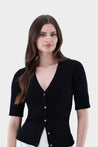 Van Laack-Cardigan | aus Rippstrick-Jacken & Mäntel-Black-Deal-Outlet-by-ARCHIVIST