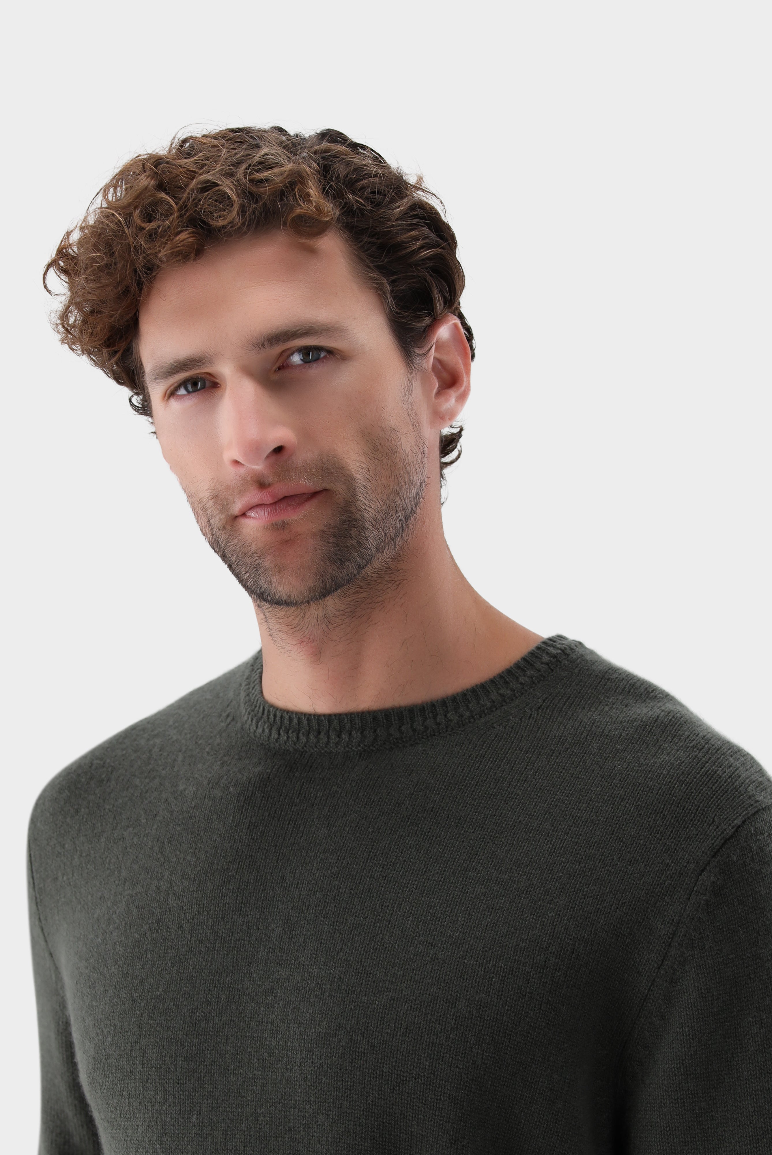Rundhalspullover | aus Kaschmir-Strick & Pullover-Van Laack-OUTLET-ARCHIVIST-ARCHIVE-SALE