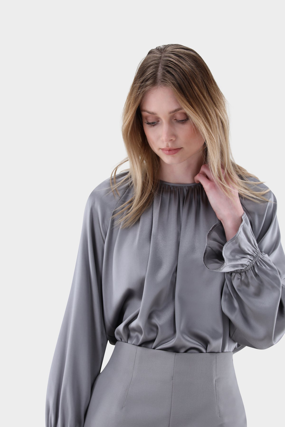 Schlupfbluse | aus Seide-Hemden & Blusen-Van Laack-OUTLET-ARCHIVIST-ARCHIVE-SALE