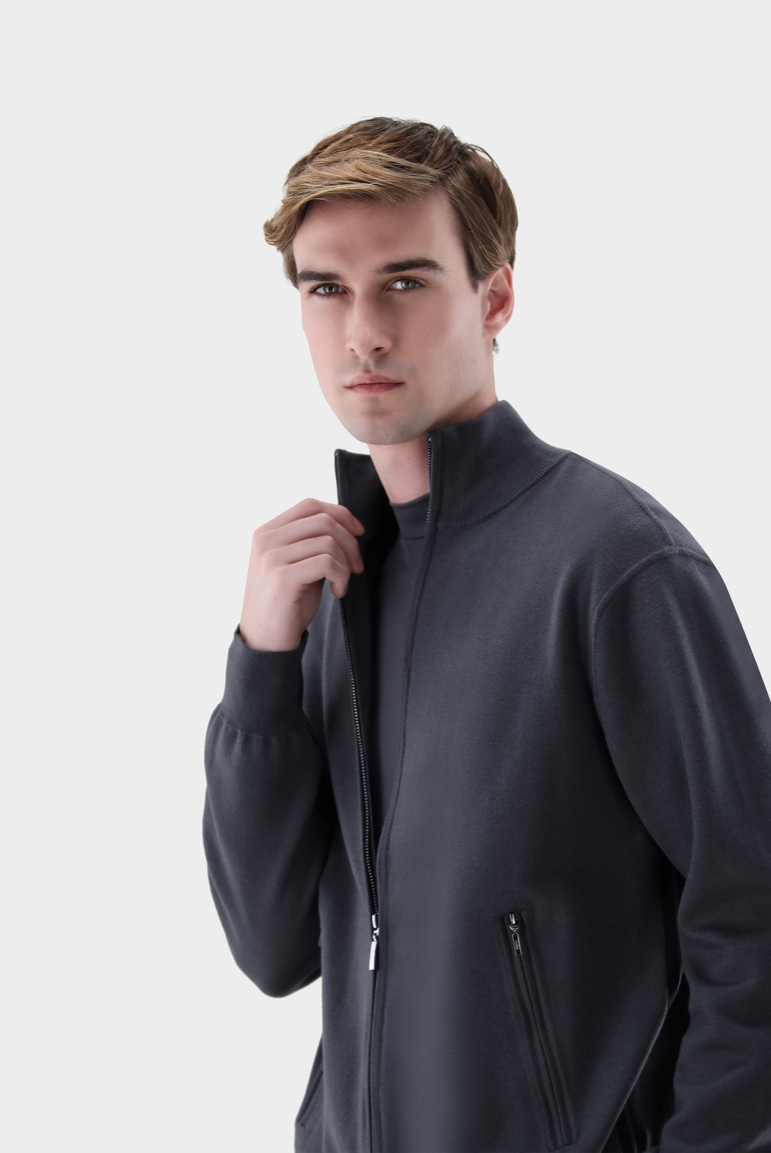 Strickjacke | mit Seide-Jacken & Mäntel-Van Laack-OUTLET-ARCHIVIST-ARCHIVE-SALE