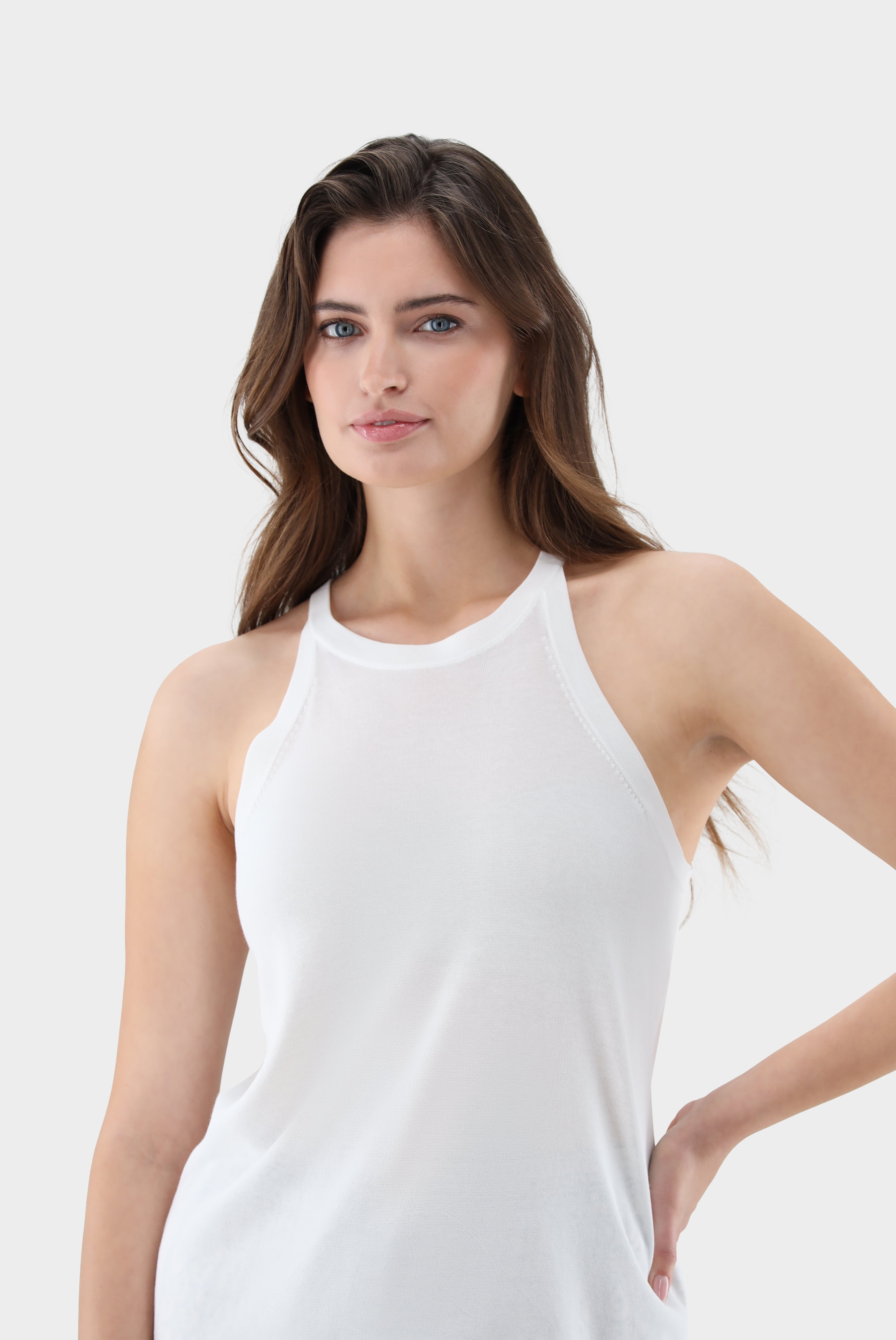 Strick Top | mit Baumwolle und Viskose