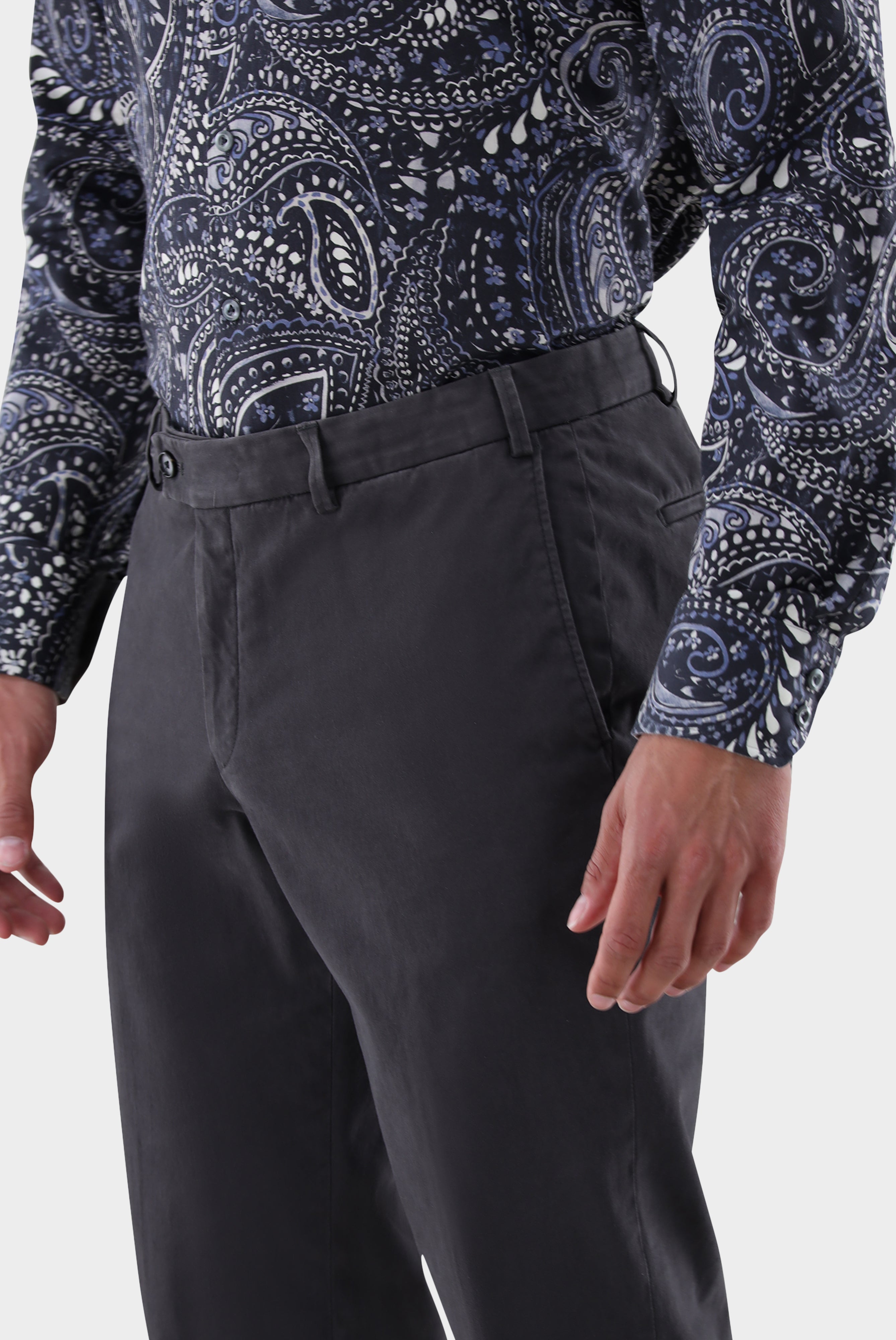 Chino | mit Stretch Slim Fit-Hosen-Van Laack-OUTLET-ARCHIVIST-ARCHIVE-SALE