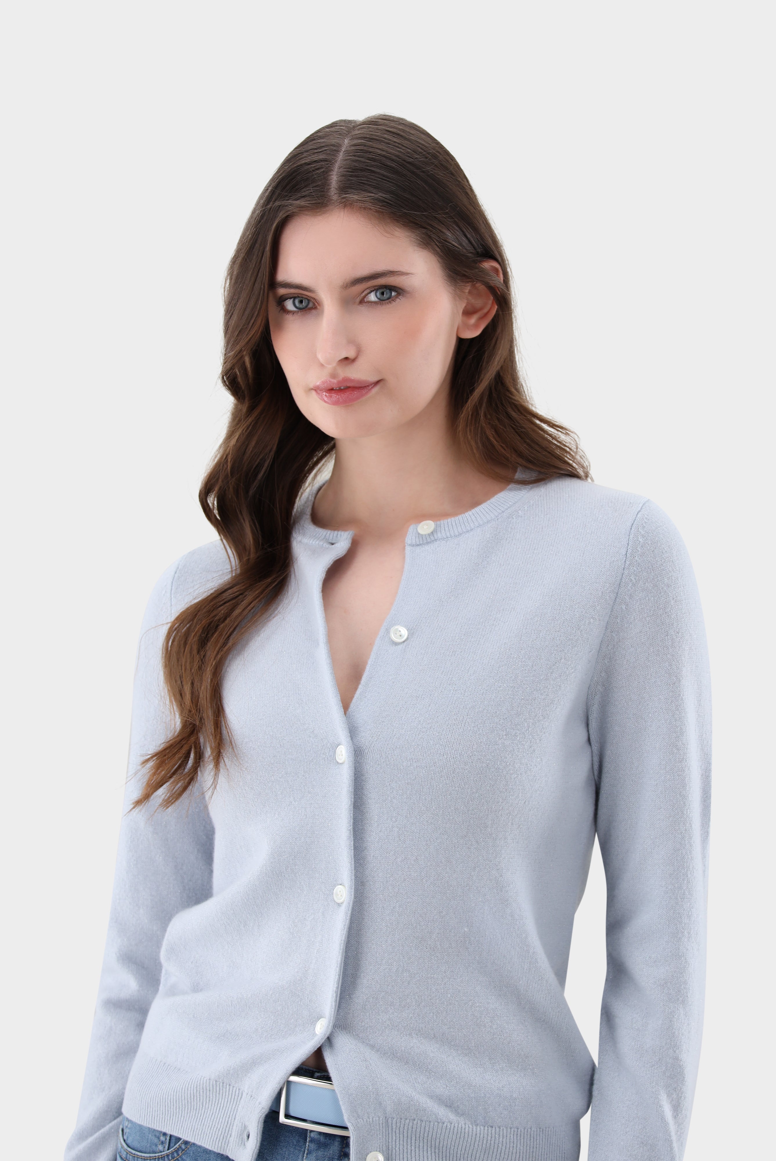 Van Laack-Strickjacke | aus Kaschmir mit Rundhalsausschnitt-Jacken & Mäntel-Black-Deal-Outlet-by-ARCHIVIST