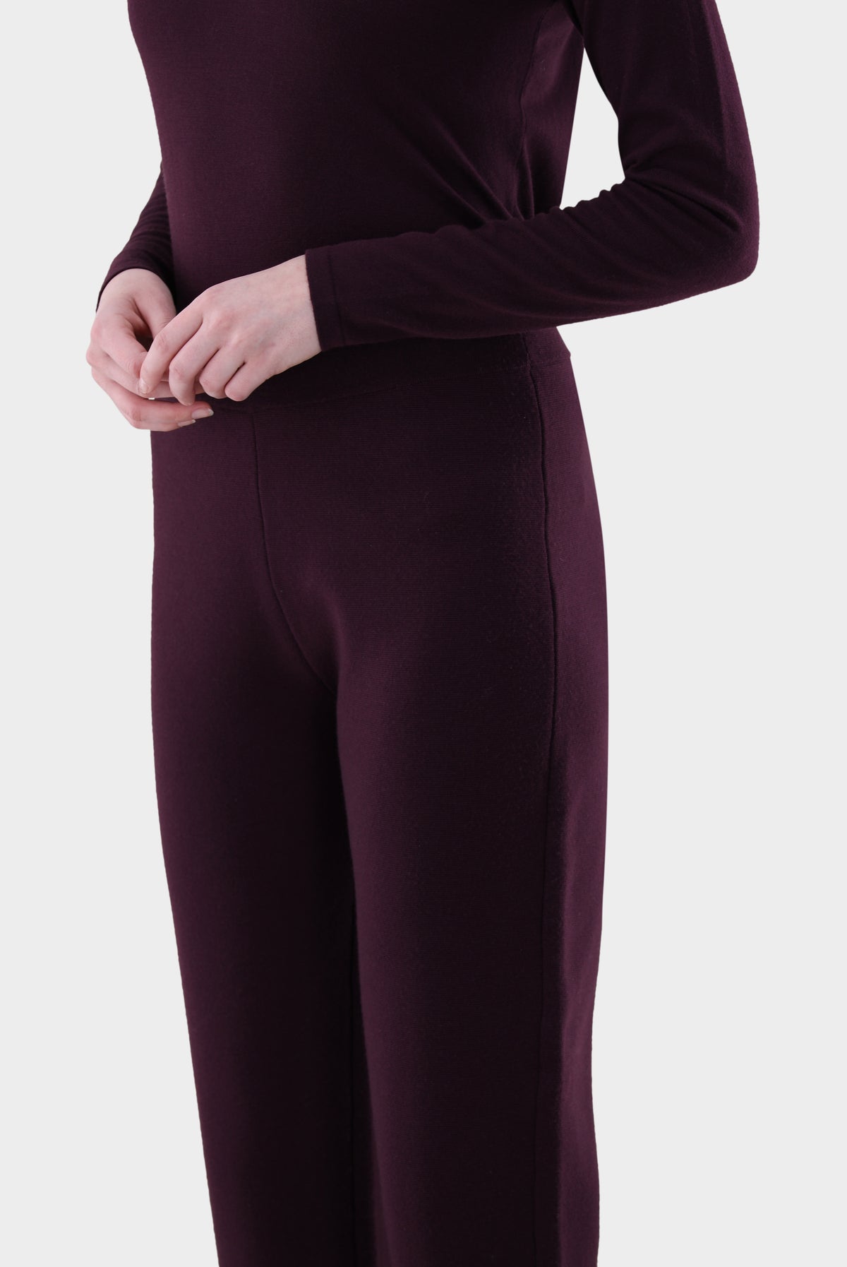 Strickhose | mit schmalem Bein-UNDEFINIERT-Van Laack-OUTLET-ARCHIVIST-ARCHIVE-SALE