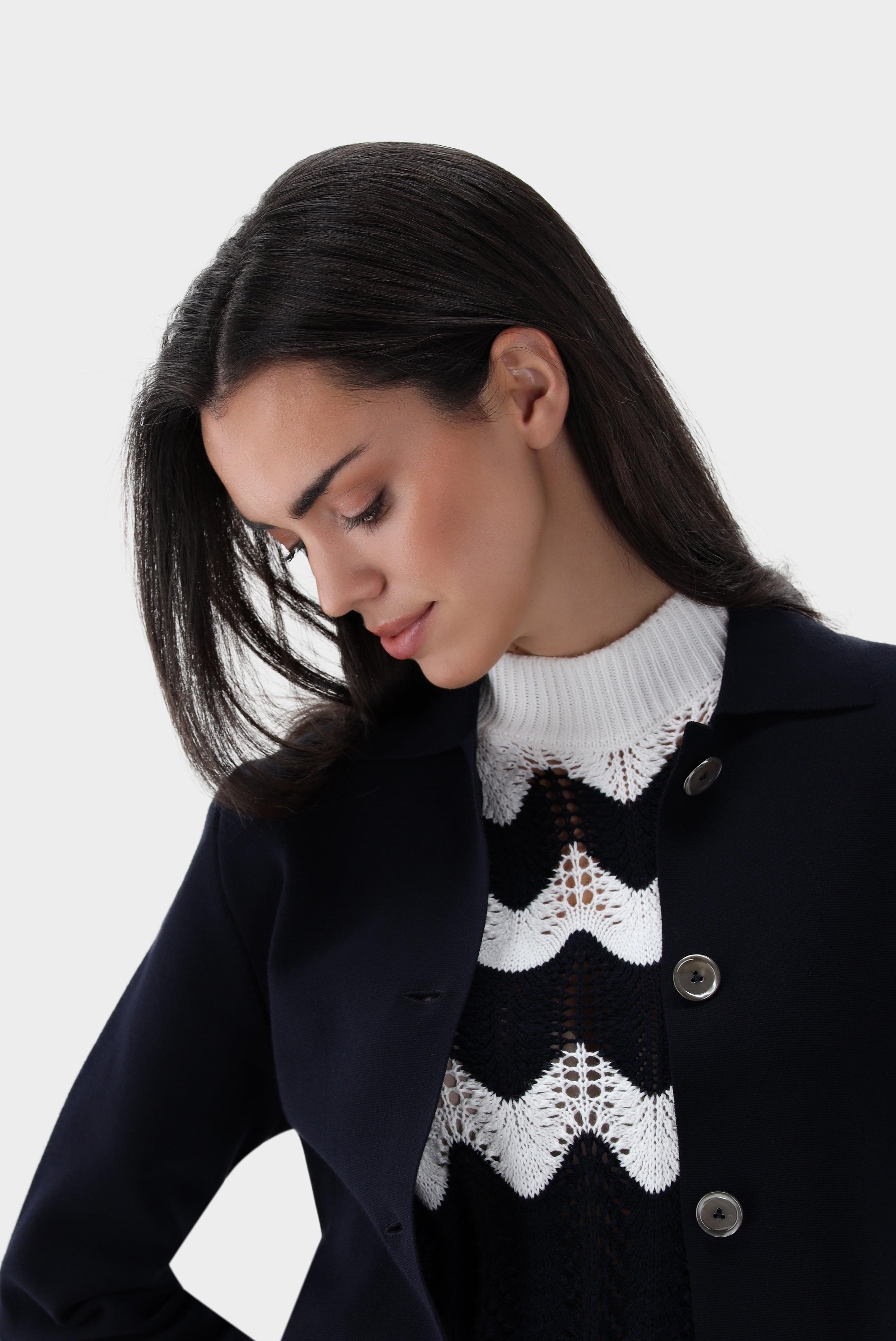 Blazer | gestrickt aus Air Cotton