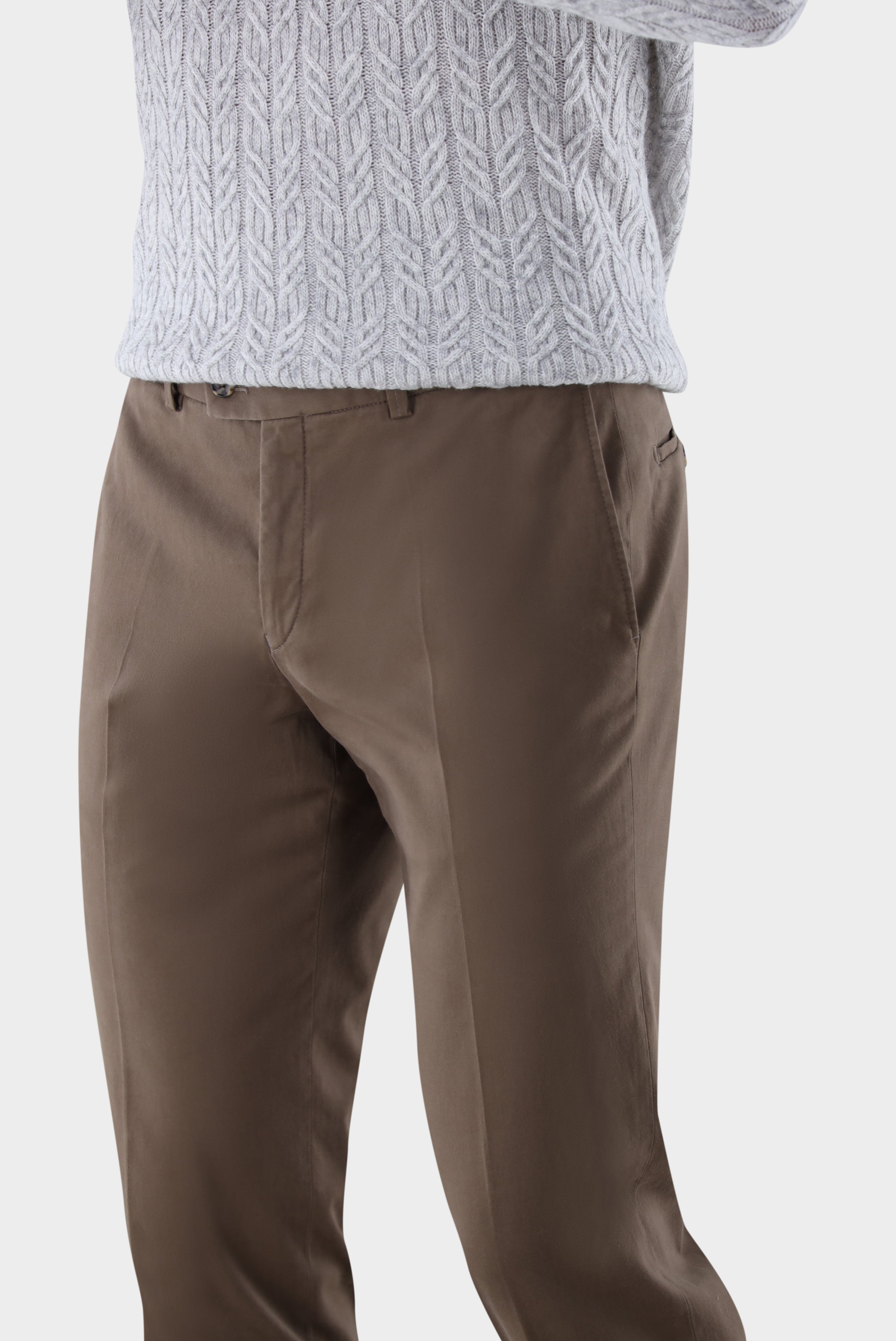 Chino | mit Stretch Slim Fit-Hosen-Van Laack-OUTLET-ARCHIVIST-ARCHIVE-SALE