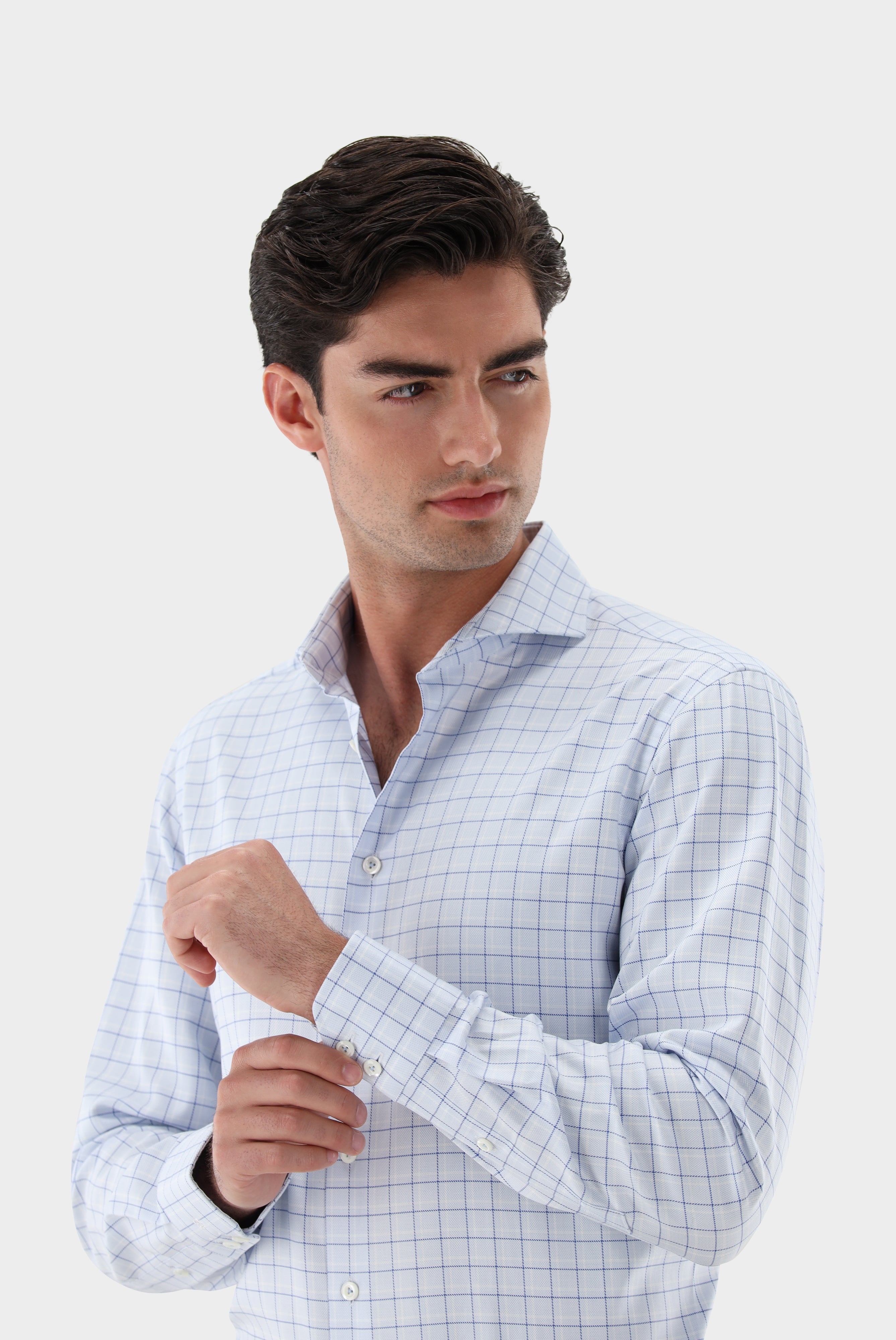 Businesshemd | Kariertes aus Twill Tailor Fit-Hemden & Blusen-Van Laack-OUTLET-ARCHIVIST-ARCHIVE-SALE