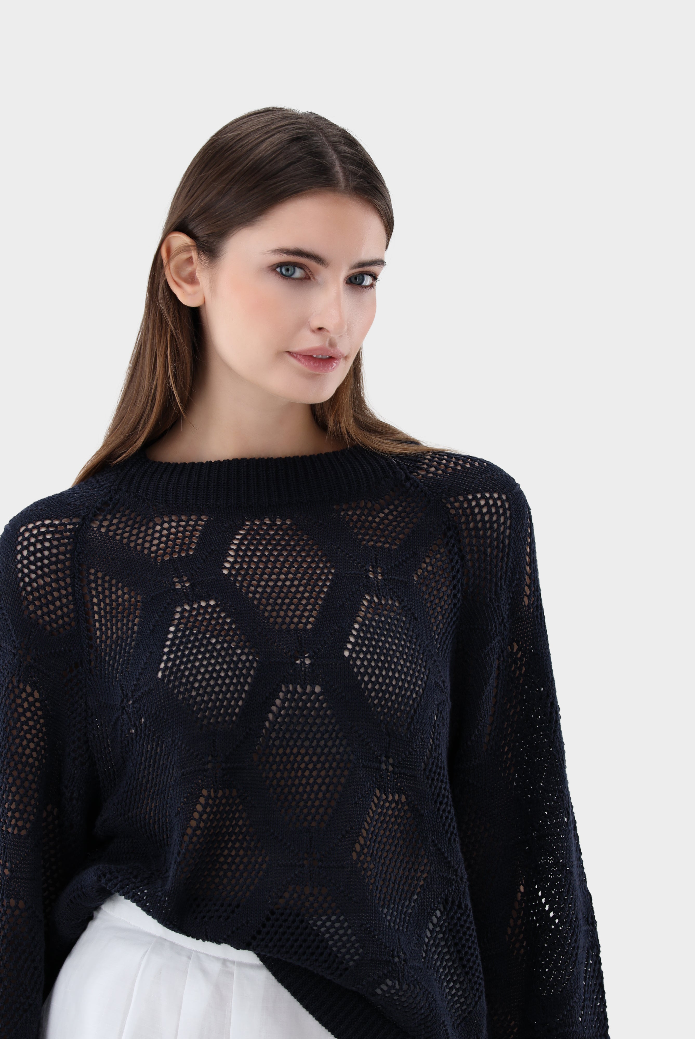 Loose Fit Pullover | aus Ajoure Strick