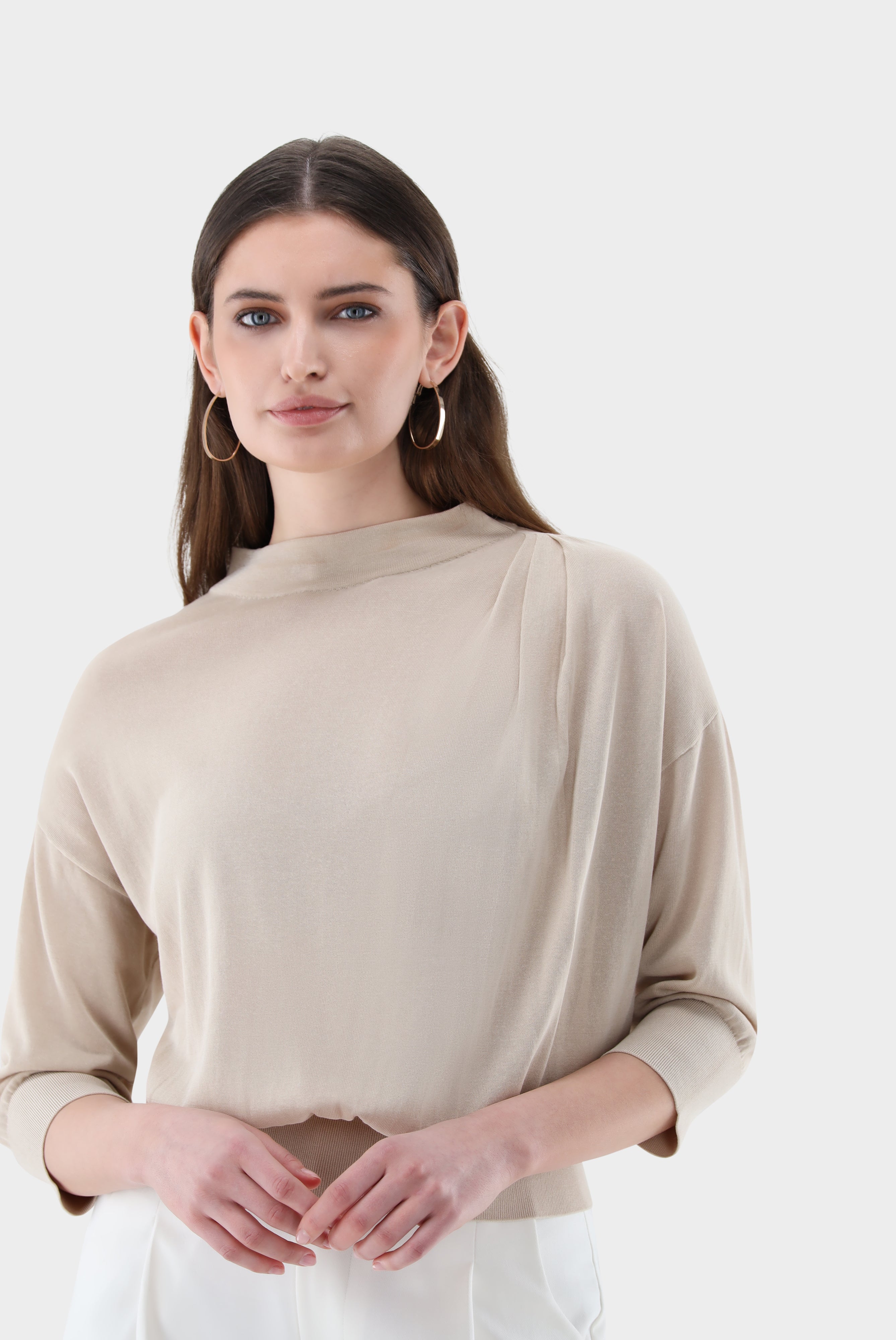 Pullover | mit Stehkragen