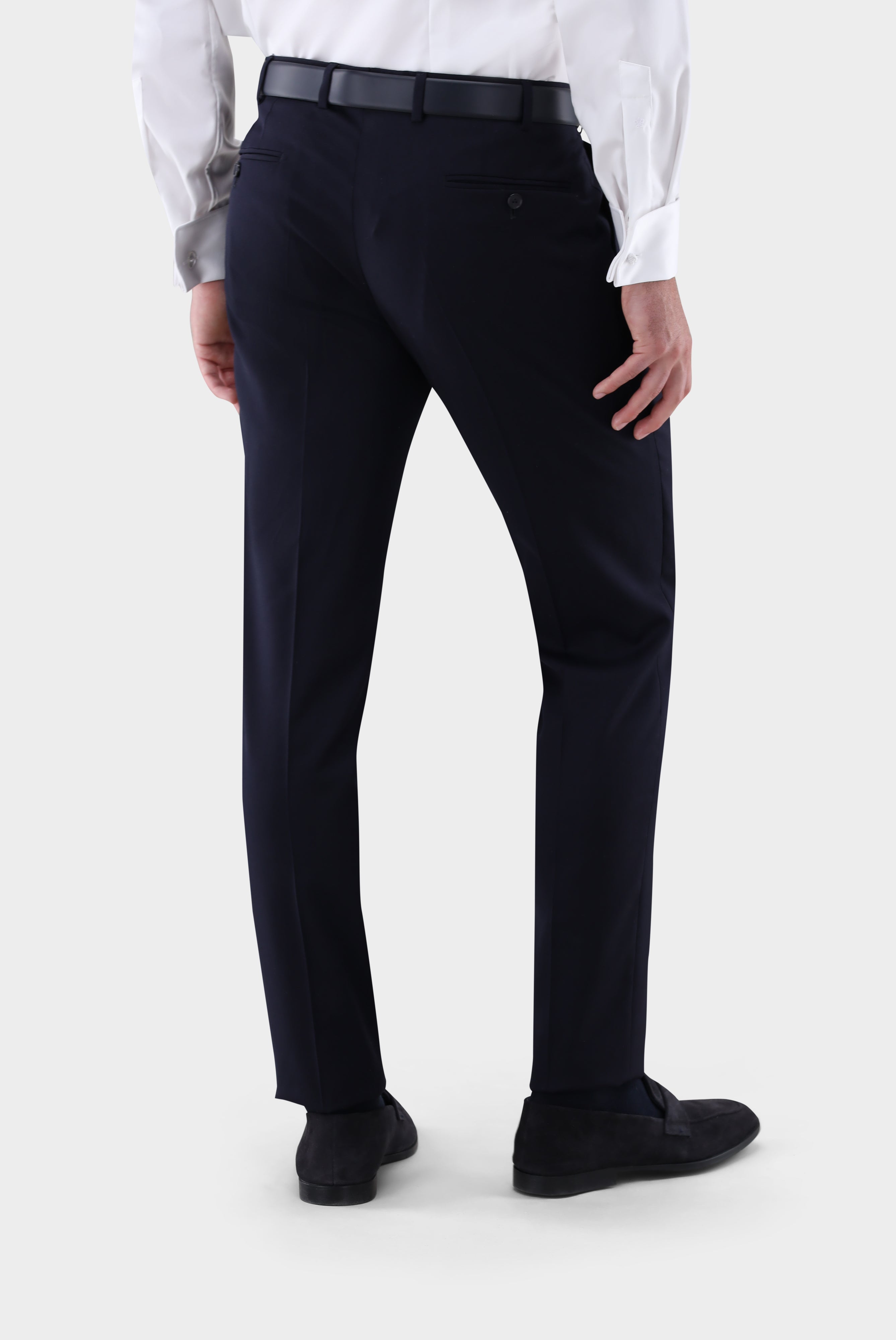 Van Laack-Hose | aus Wolle mit geradem Bein-Hosen-Black-Deal-Outlet-by-ARCHIVIST