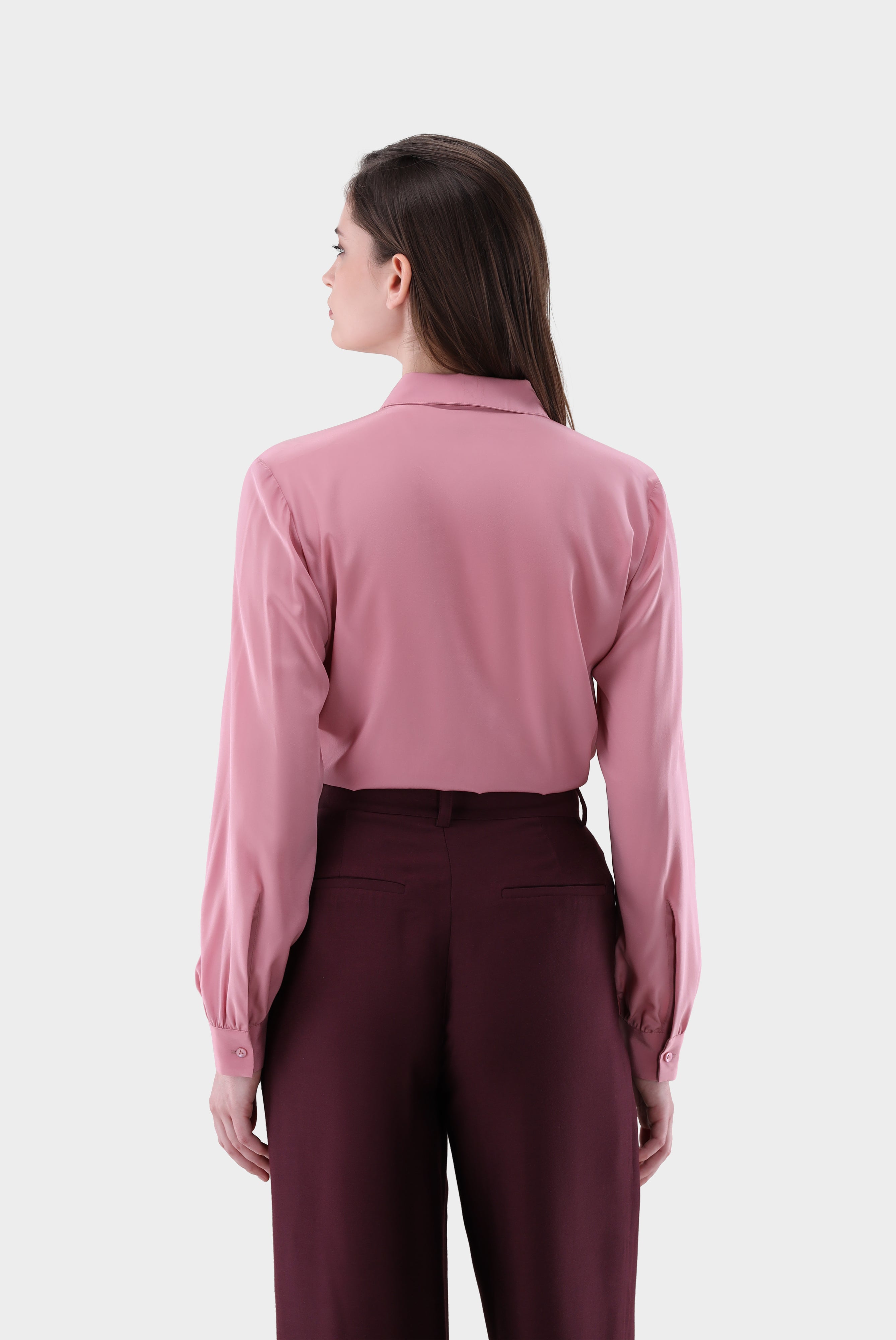 Bluse | aus Seide mit Raffungen-Hemden & Blusen-Van Laack-OUTLET-ARCHIVIST-ARCHIVE-SALE