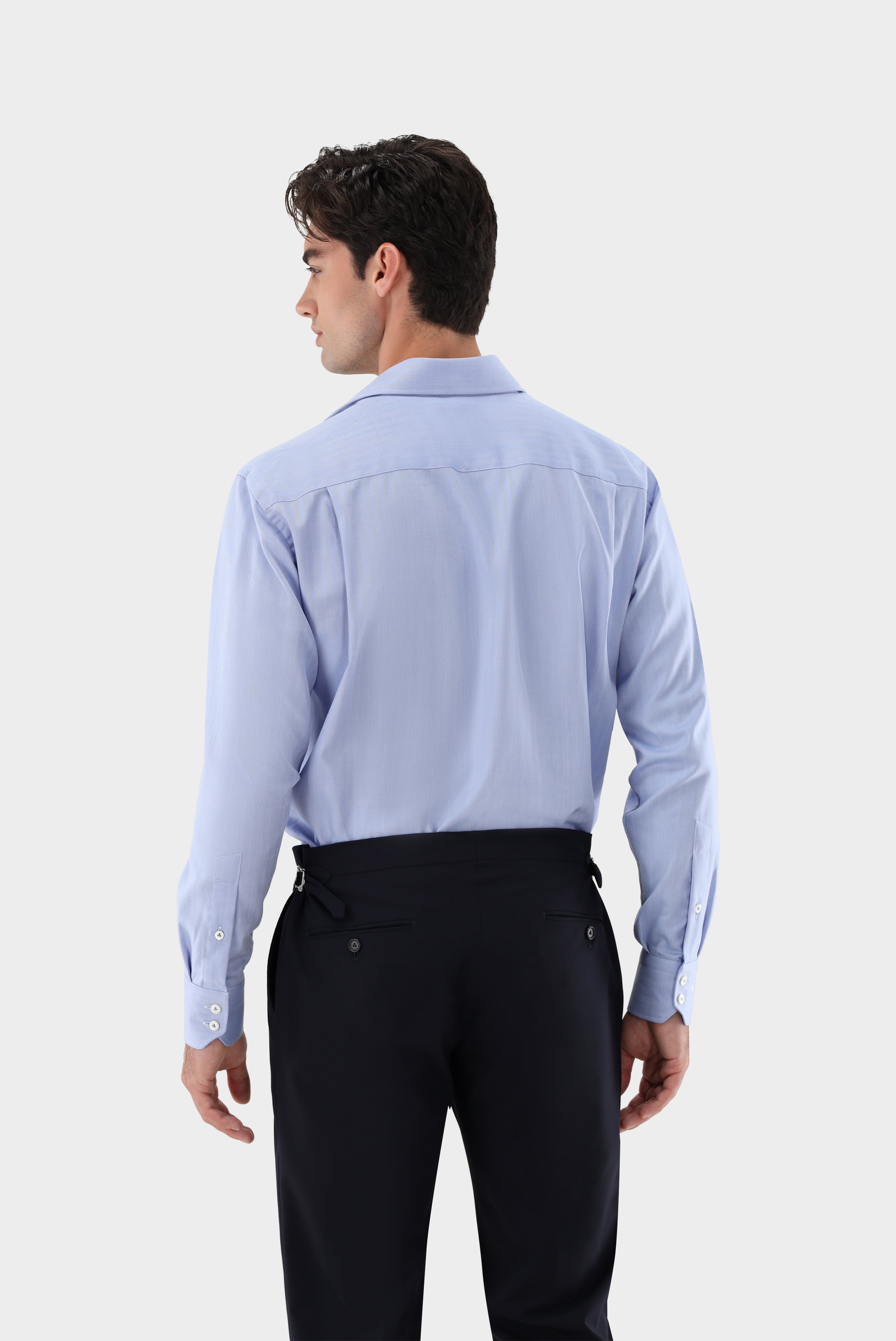 Hemd | mit Fischgrat Muster Tailor Fit