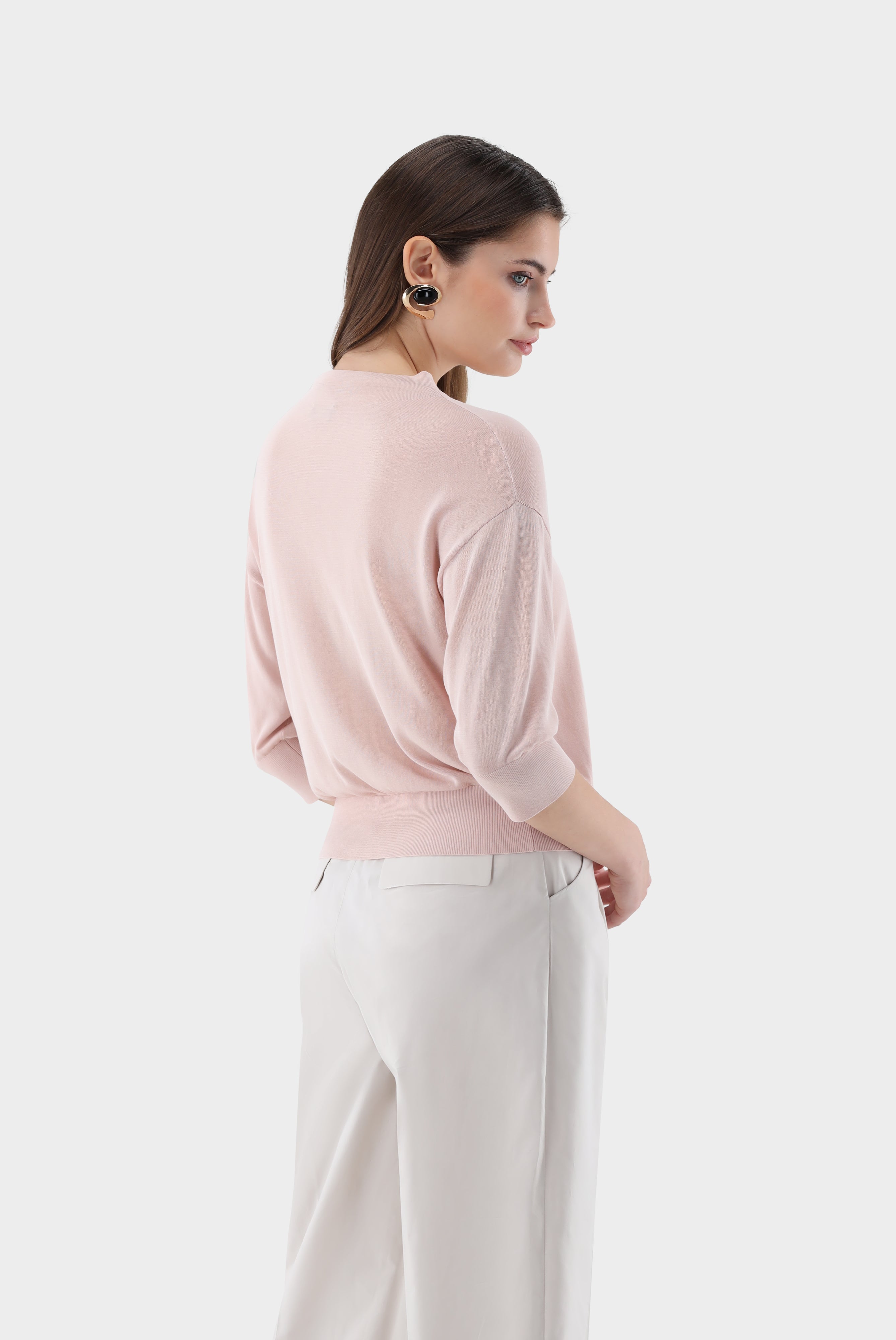 Pullover | mit Stehkragen